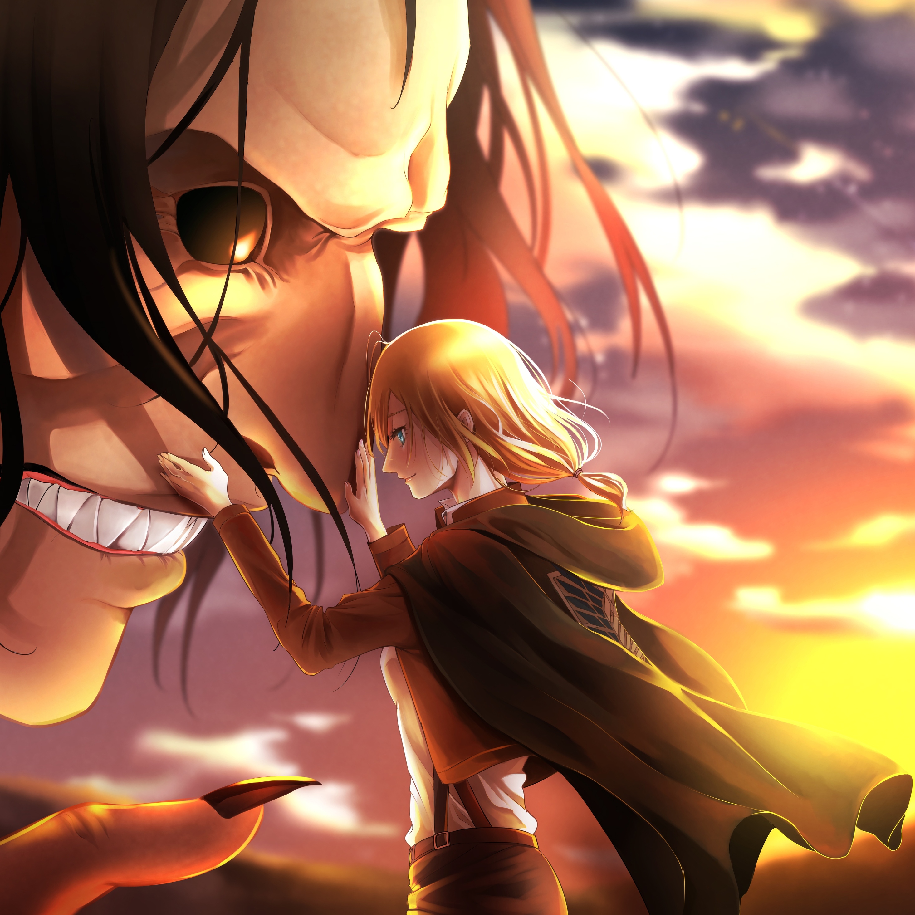 Attack On Titan Mina Carolina iPad Pro Retina Display HD 4k Wallpaper, Image, Background, Photo and Picture