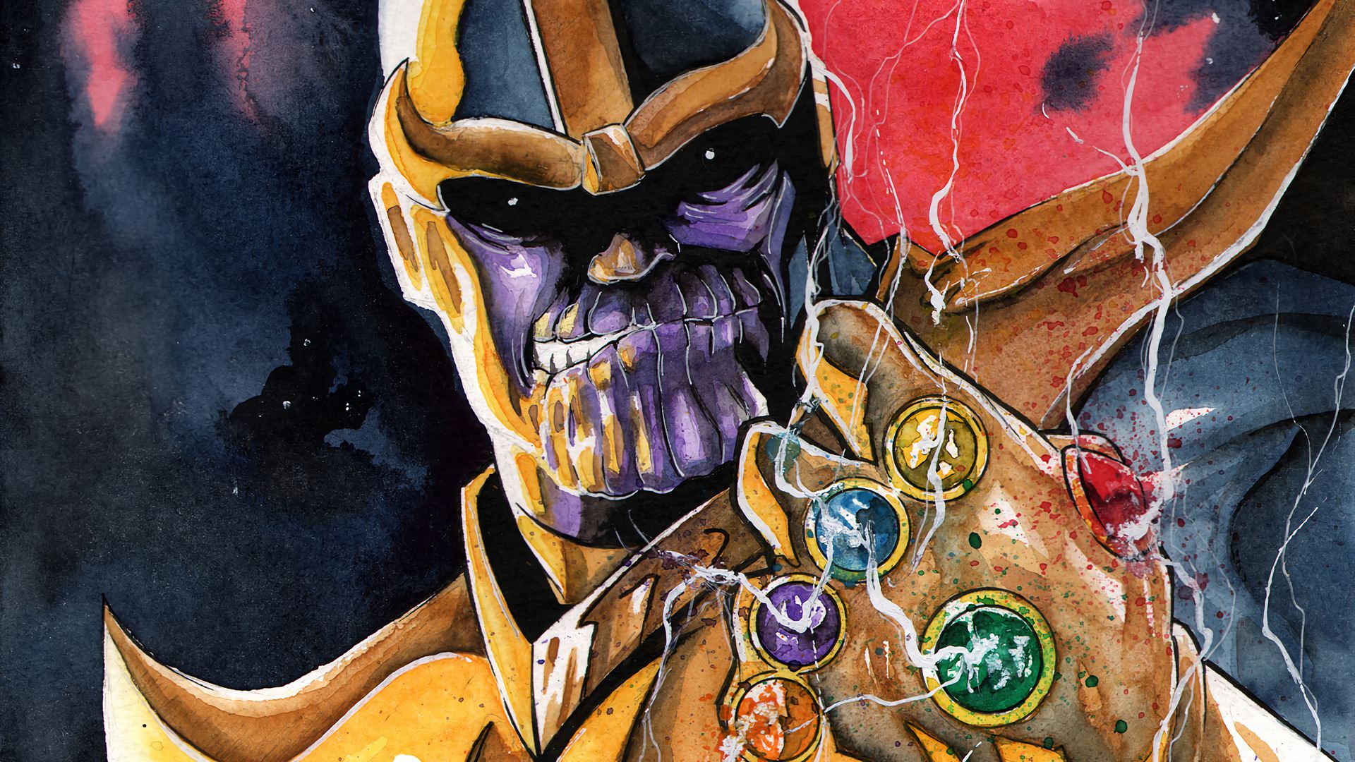 Thanos Infinity War Comic Wallpapers.