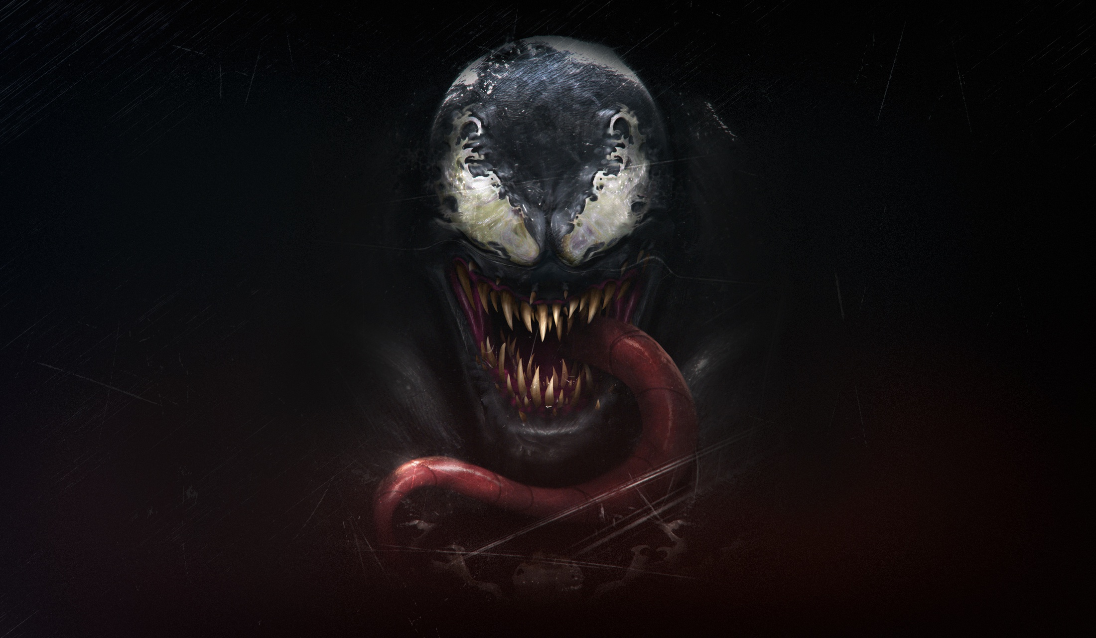 Venom Dark Artwork, HD Superheroes, 4k Wallpaper, Image, Background, Photo and Picture
