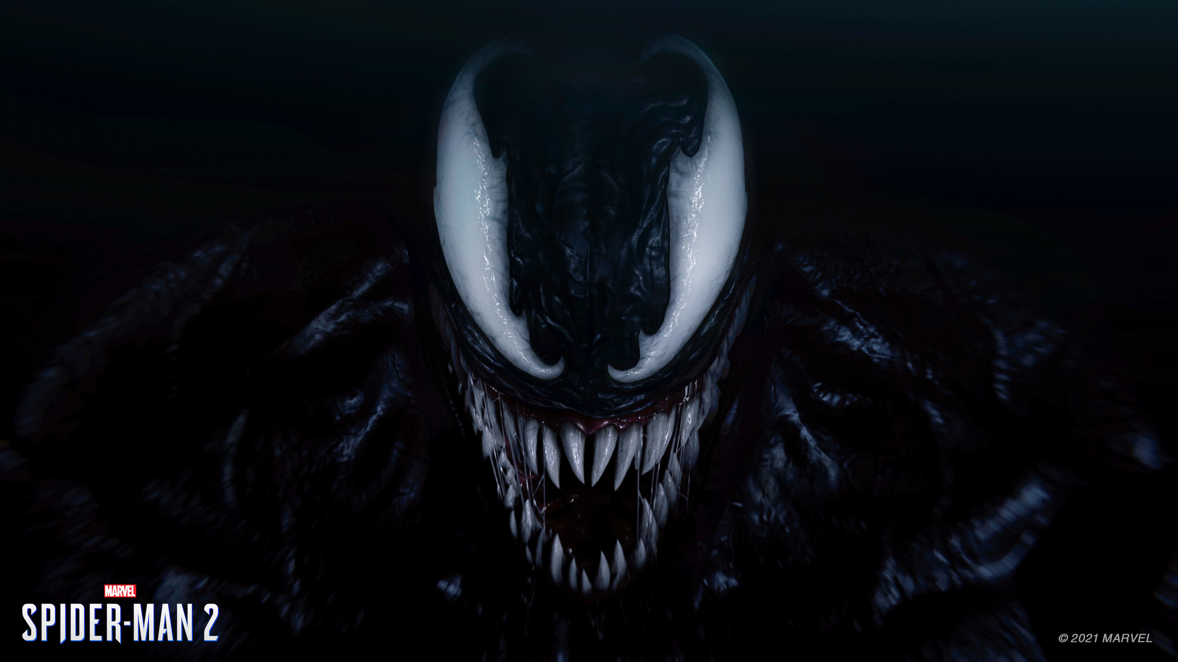 Venom Wallpaper 4K, Marvel's Spider Man 2023 Games, Black Dark