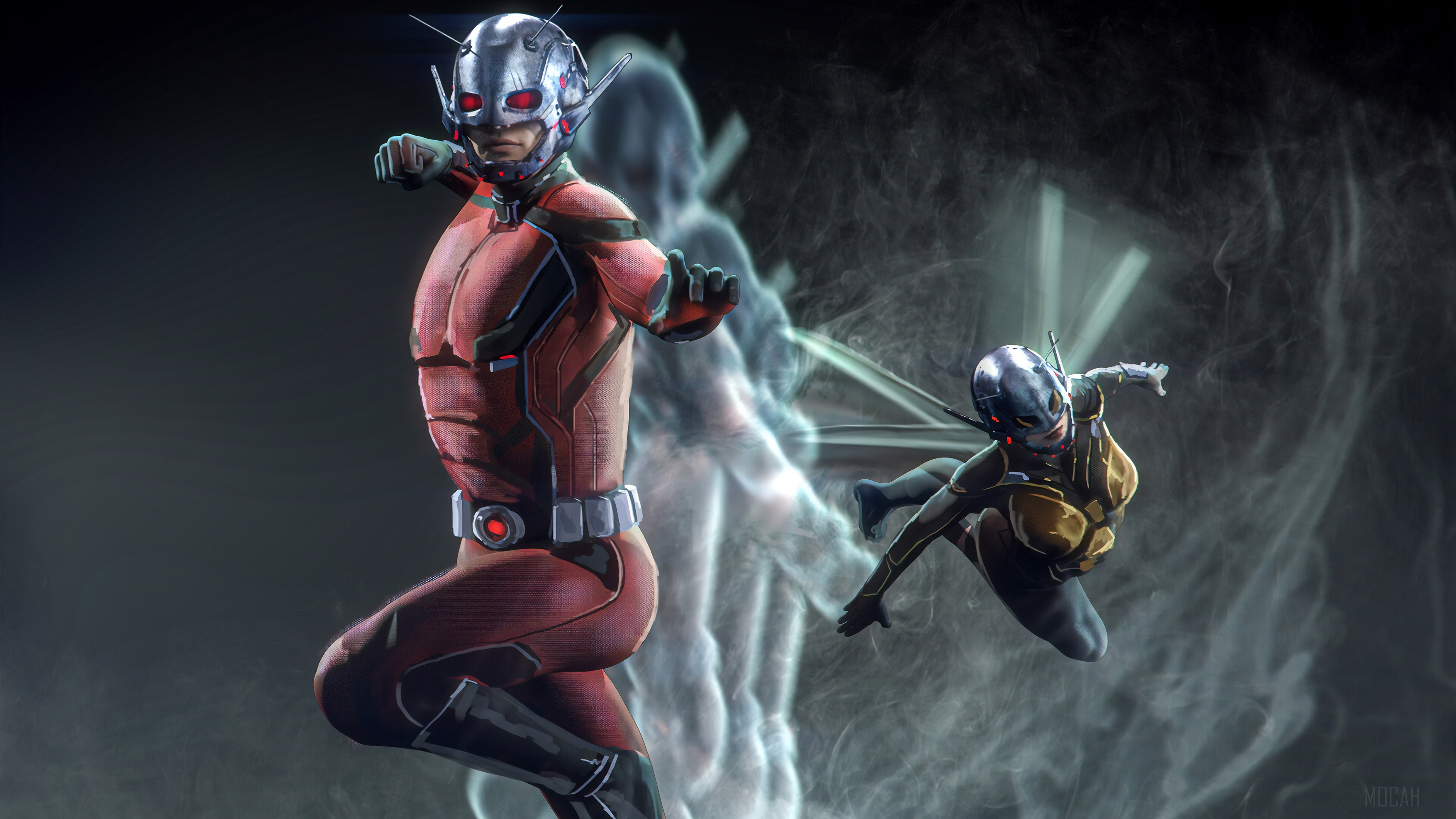Ant Man And Wasp Marvel Superheroes 4k wallpaper. Mocah HD Wallpaper