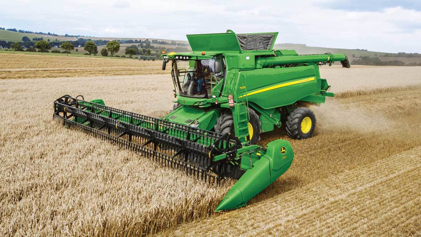 Grain Harvesting. T670 Combine. John Deere US