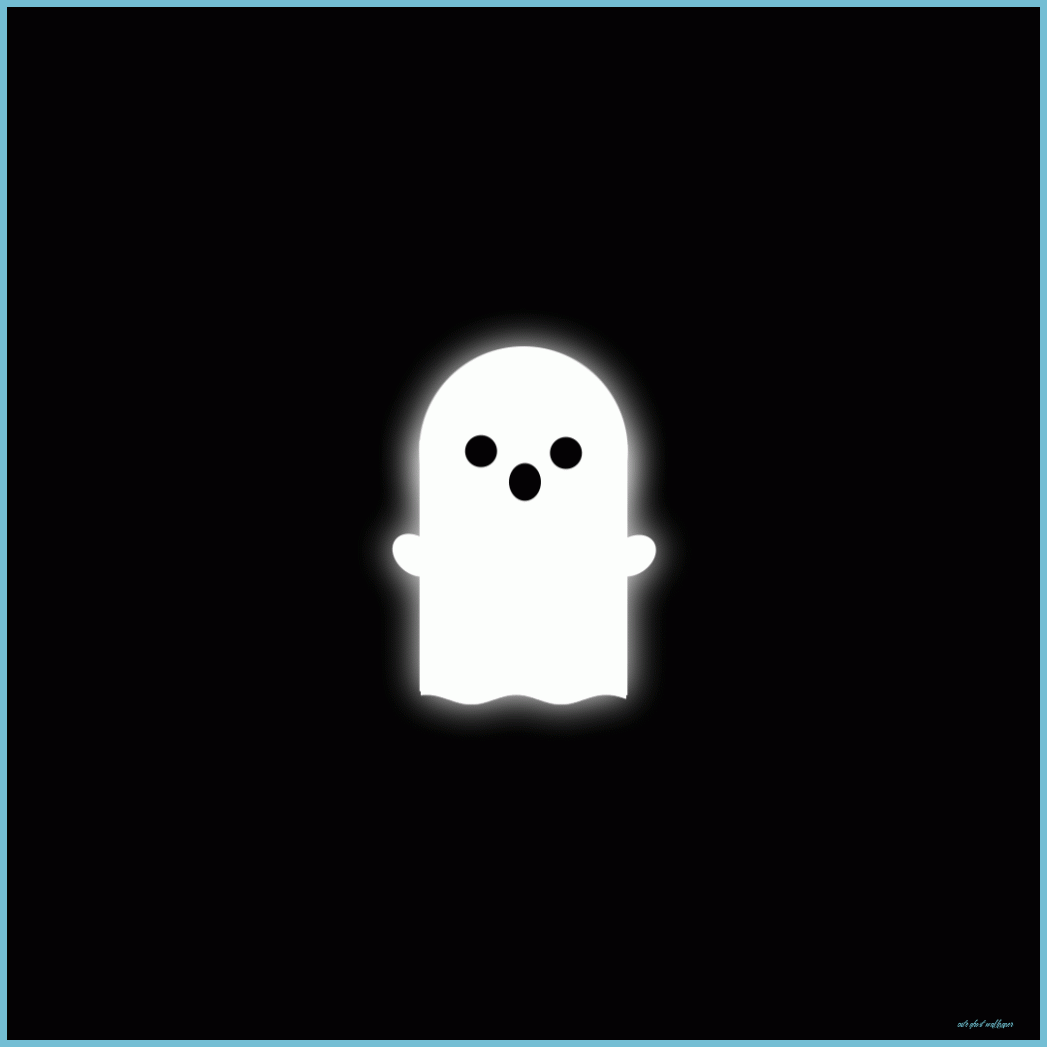 Cute Halloween Ghost Cute Ghost, Creepy Drawings, Motion Design Ghost Wallpaper