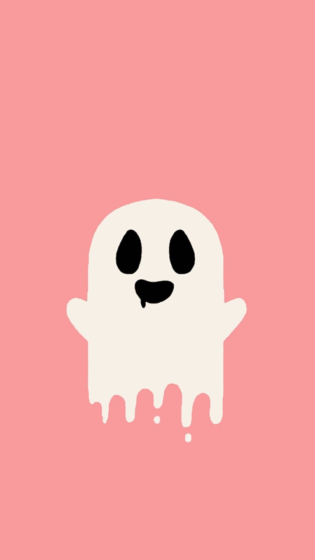 Cute Halloween Ghost Wallpaper