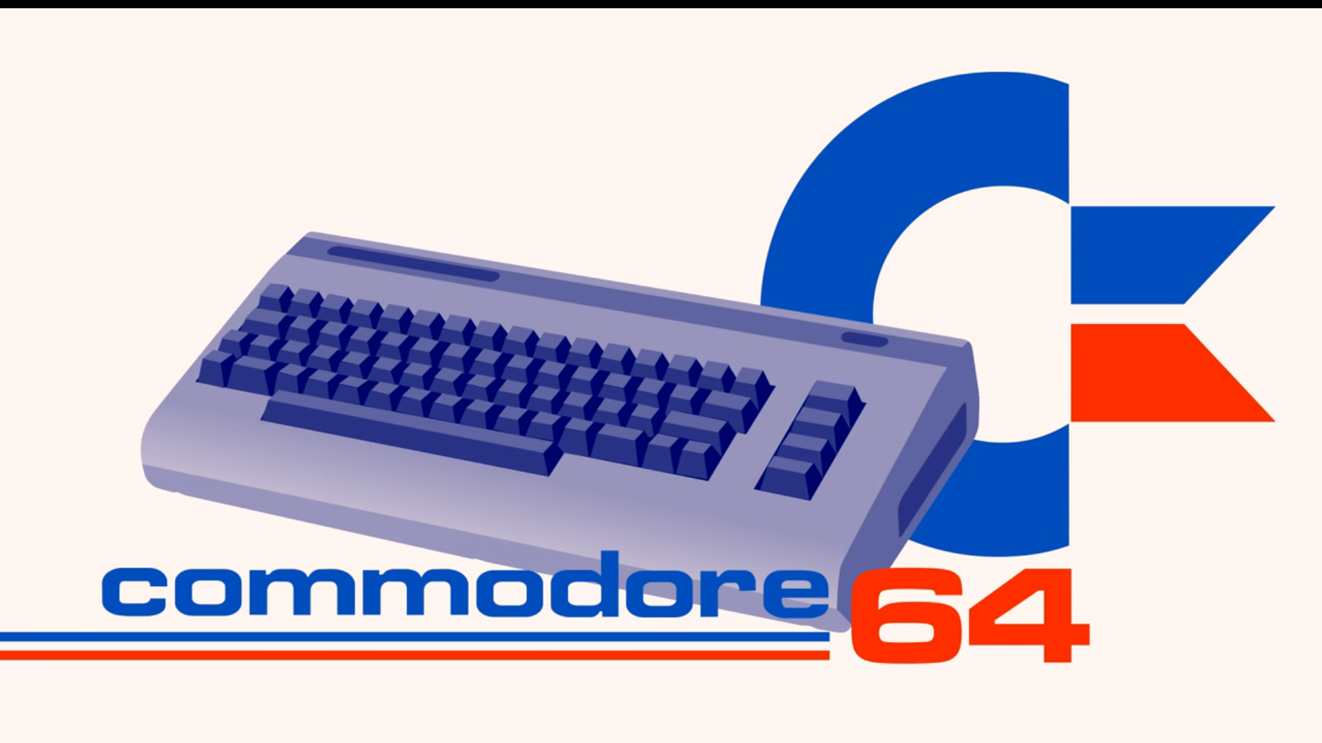 Wallpaper, technology, Retro computers, Commodore 64 1920x1080