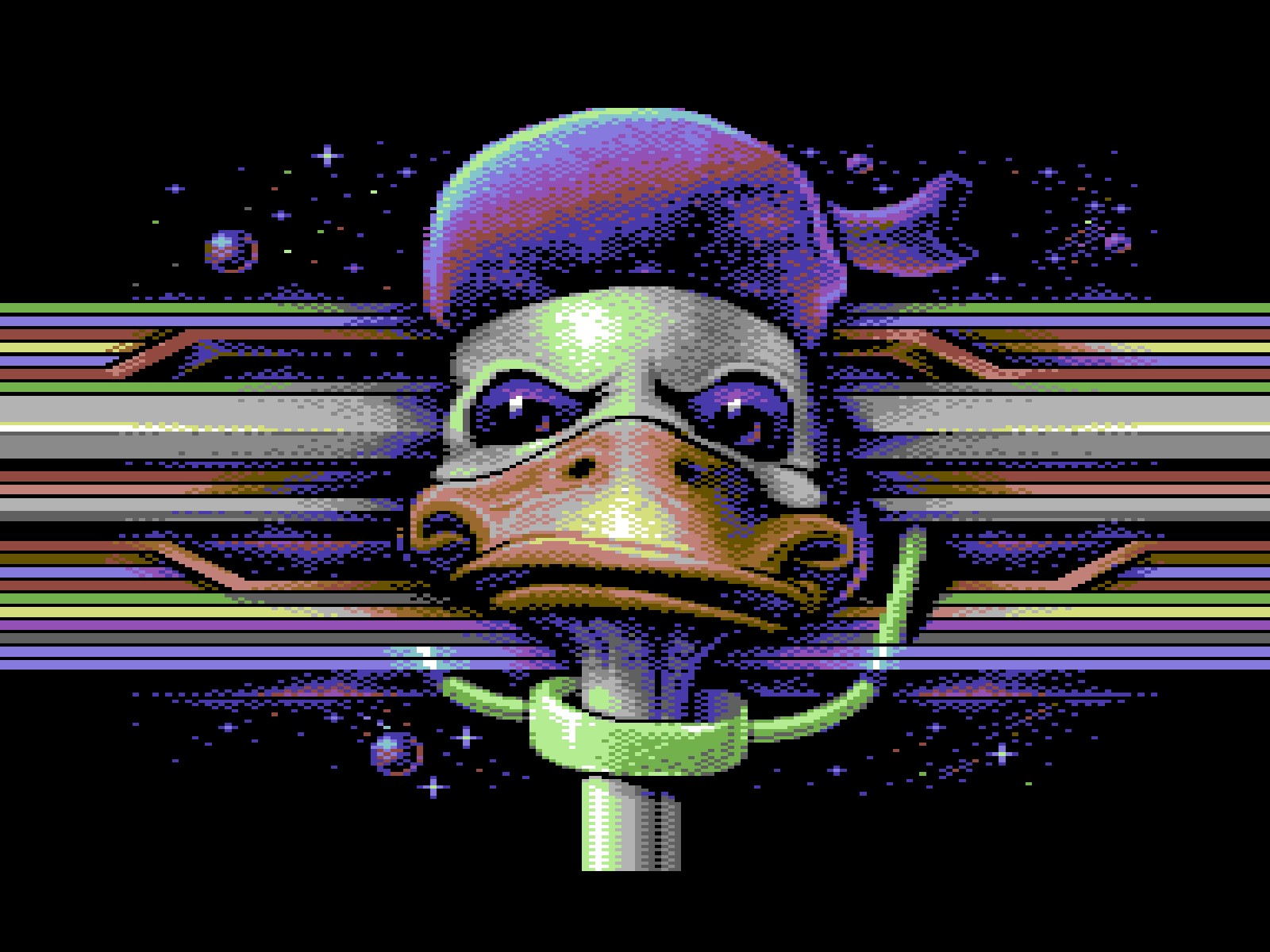 Commodore Donald Duck, Pixels Wallpaper HD / Desktop and Mobile Background