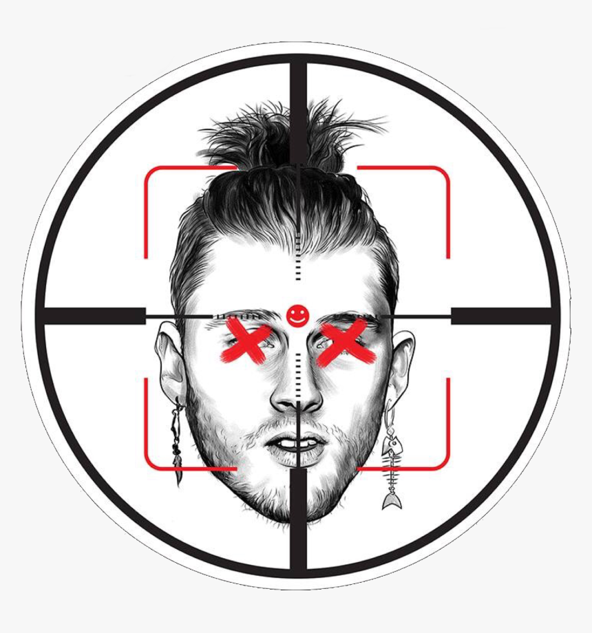 mgk #eminem #killshot #trigger #letstalkaboutit #drawing Killshot Cover, HD Png Download, Transparent Png Image