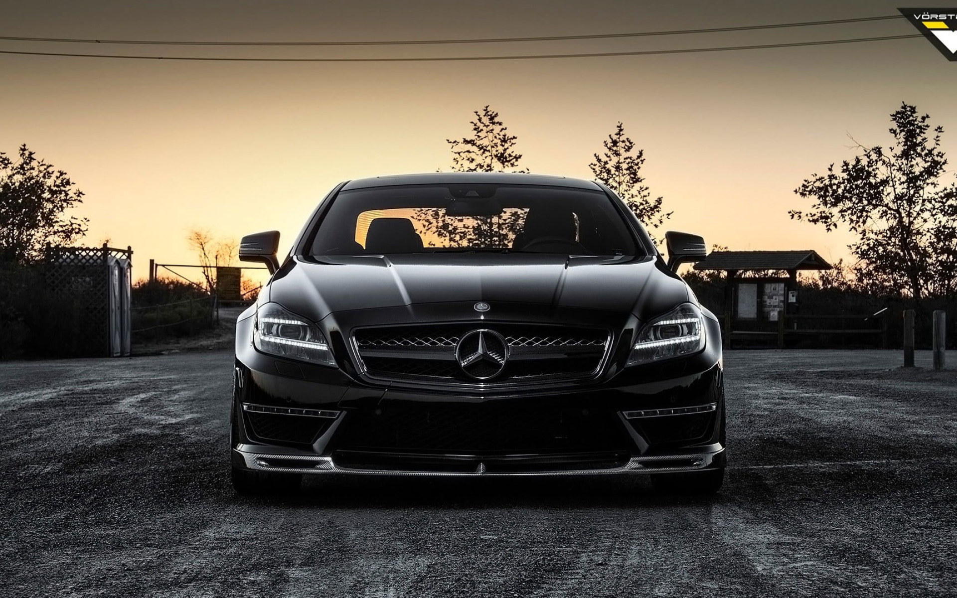 Black Mercedes Benz Car Wallpaper, Mercedes Benz CLS 63 AMG, Vehicle, Black Cars • Wallpaper For You HD Wallpaper For Desktop & Mobile