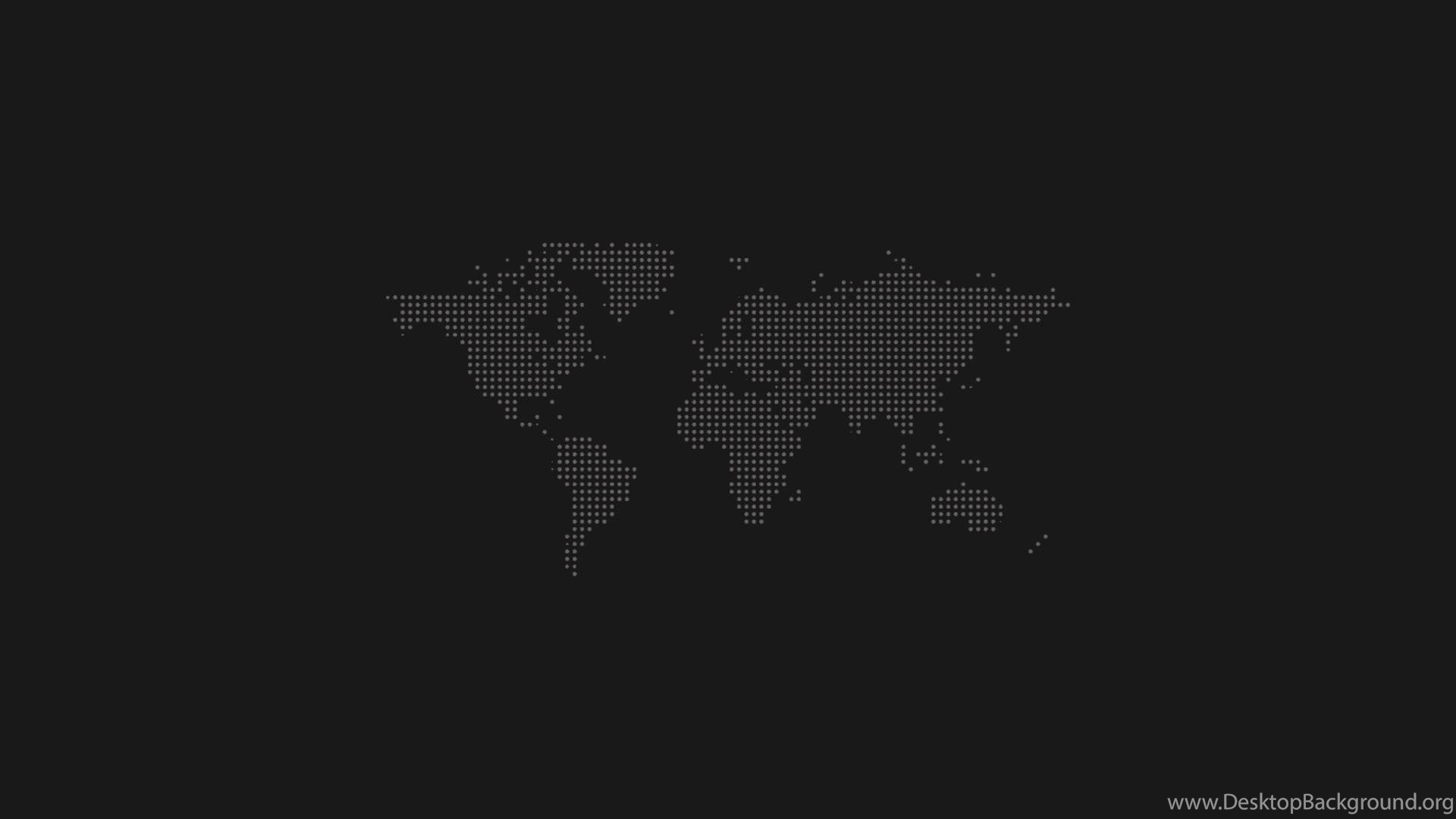 Dark World Map Wallpaper 4694 1920x1080 UMad.com Desktop Background