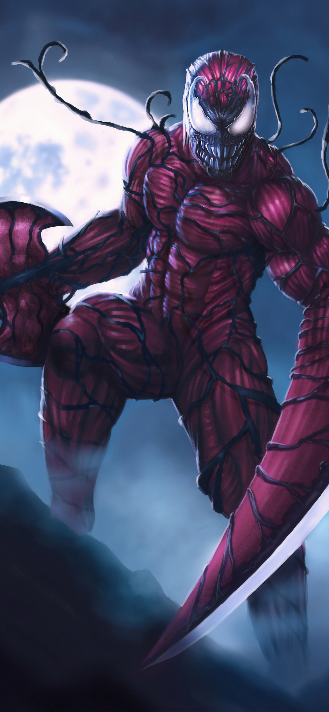 Carnage 4k Art iPhone XS, iPhone iPhone X HD 4k Wallpaper, Image, Background, Photo and Picture