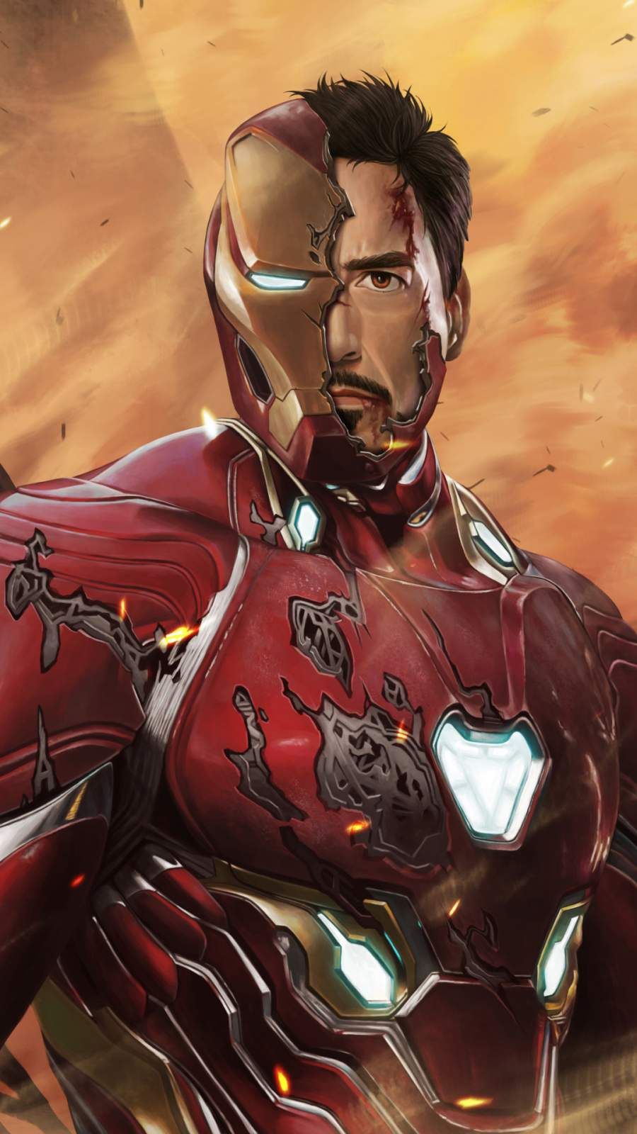 Iron Man Damage Suit iPhone Wallpaper. Iron man, Iron man picture, iPhone wallpaper