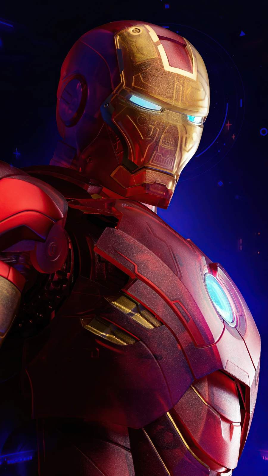 Iron Man Armour in Dark iPhone Wallpaper Wallpaper, iPhone Wallpaper. Iron man, Iron man fan art, Iron man HD wallpaper