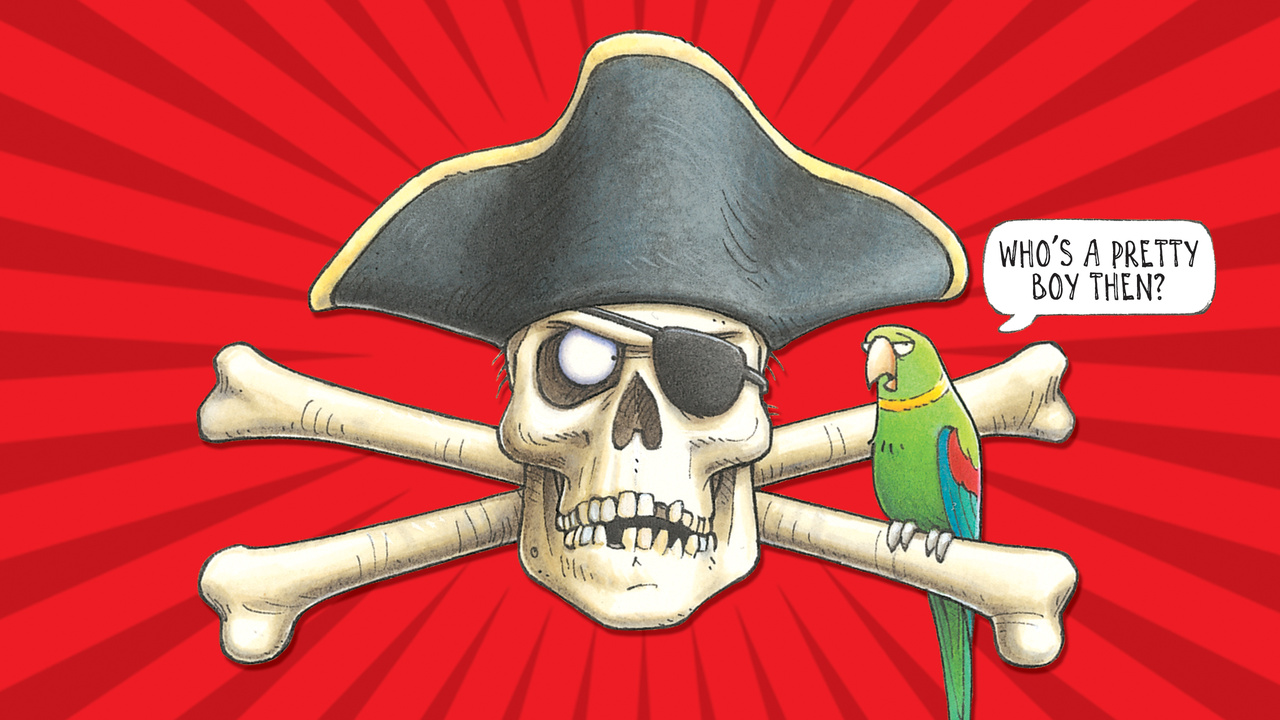 Horrible Histories Pirate wallpaper Kids' Club