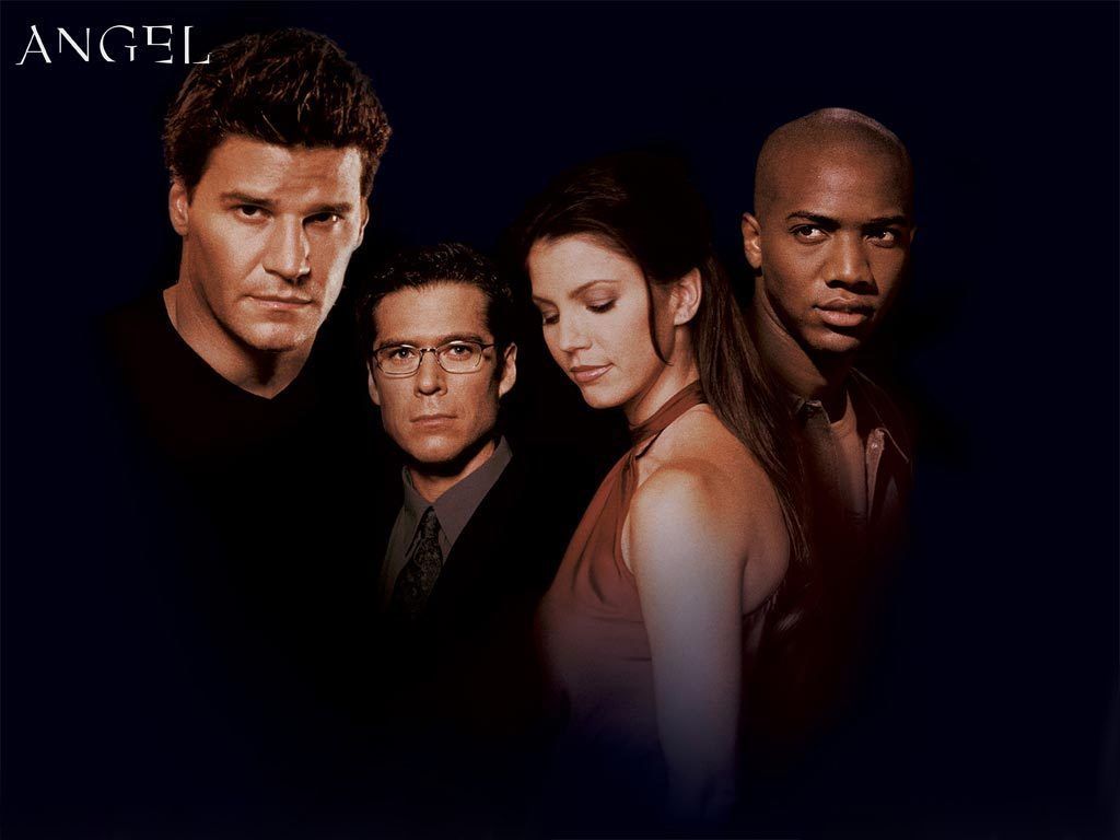 Angel TV Series Wallpaper. Tv series, Buffy, Buffy the vampire slayer