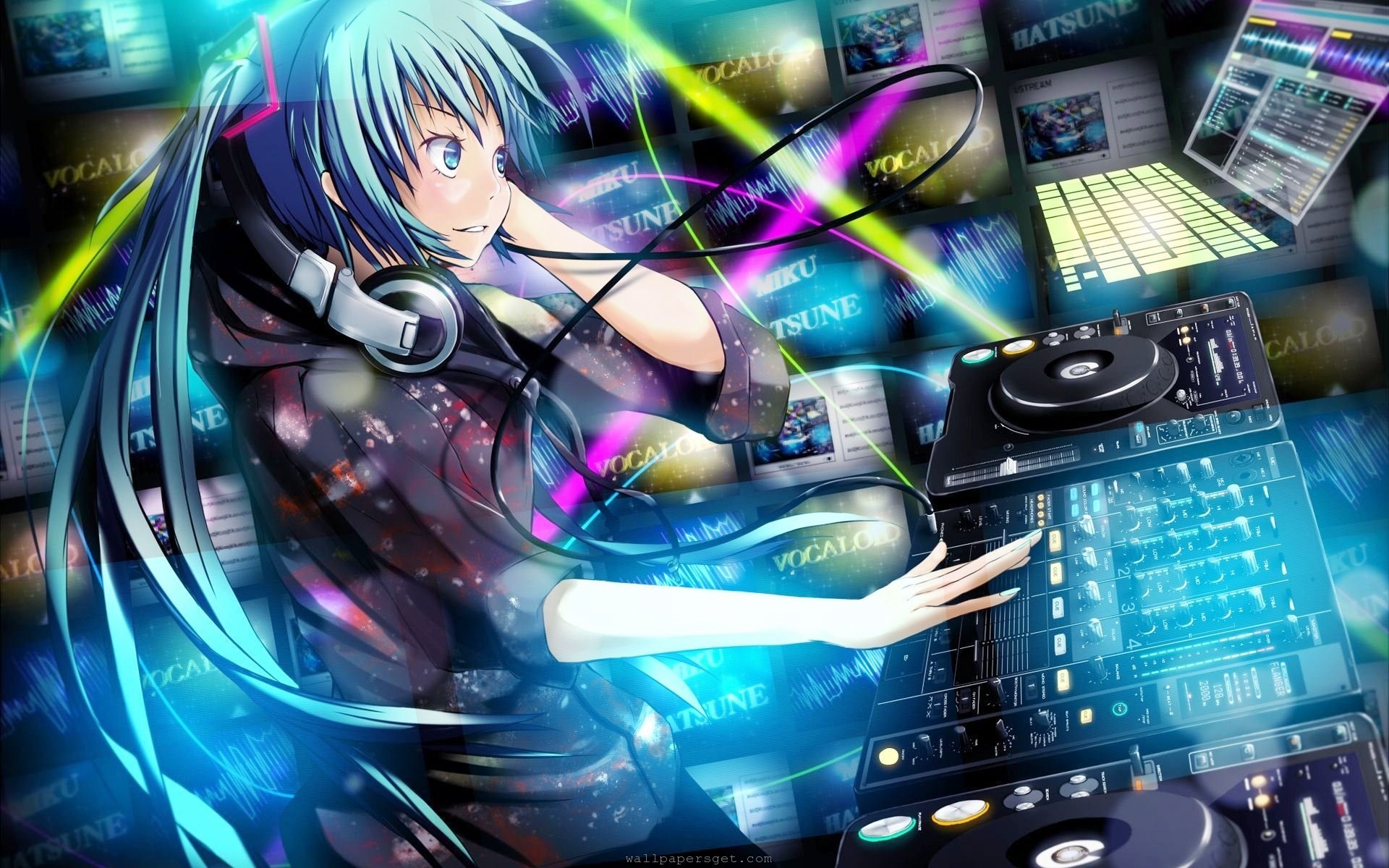 Music Anime Wallpaper background picture