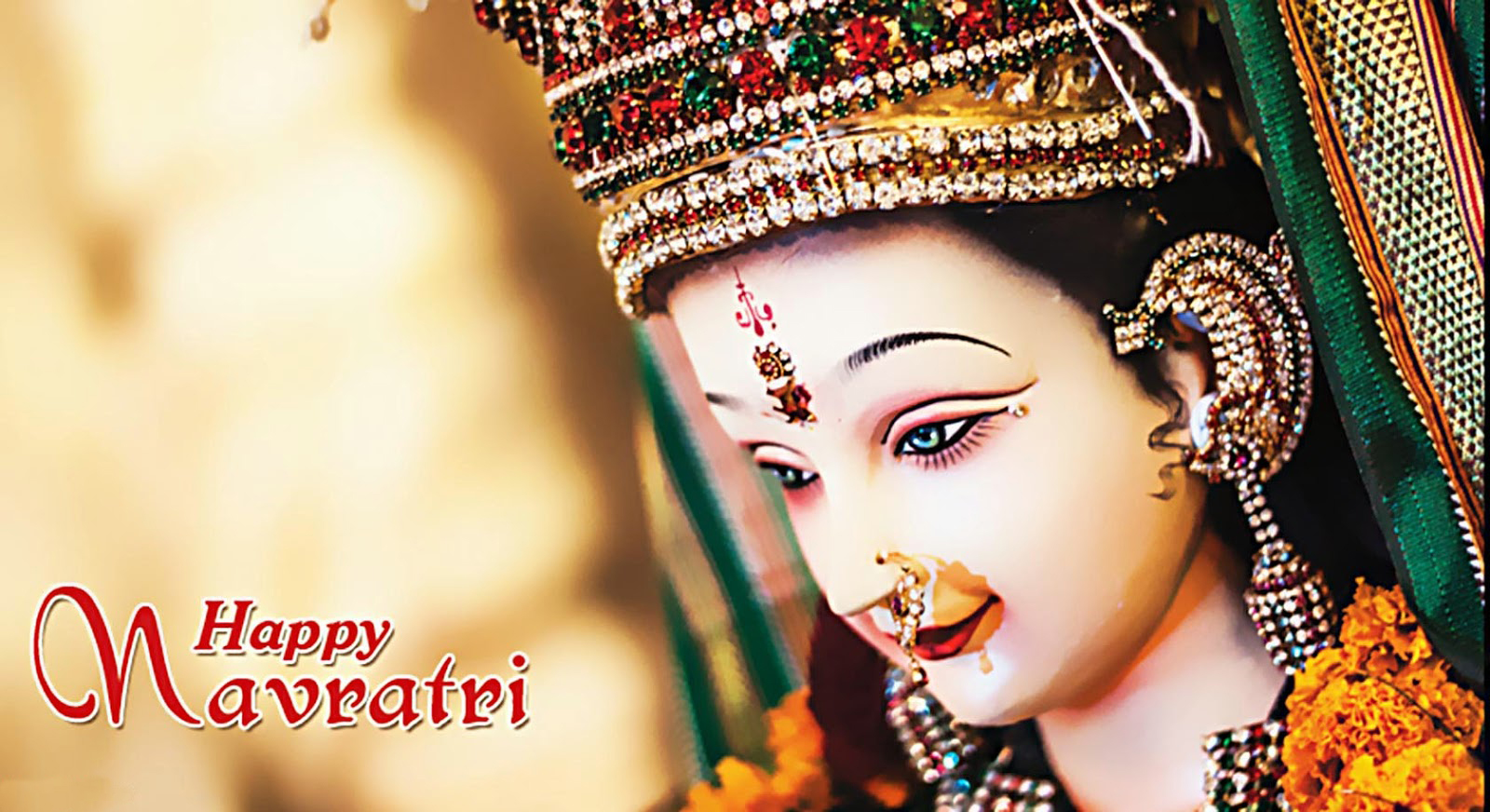Happy Navratri Wishes Quotes Image