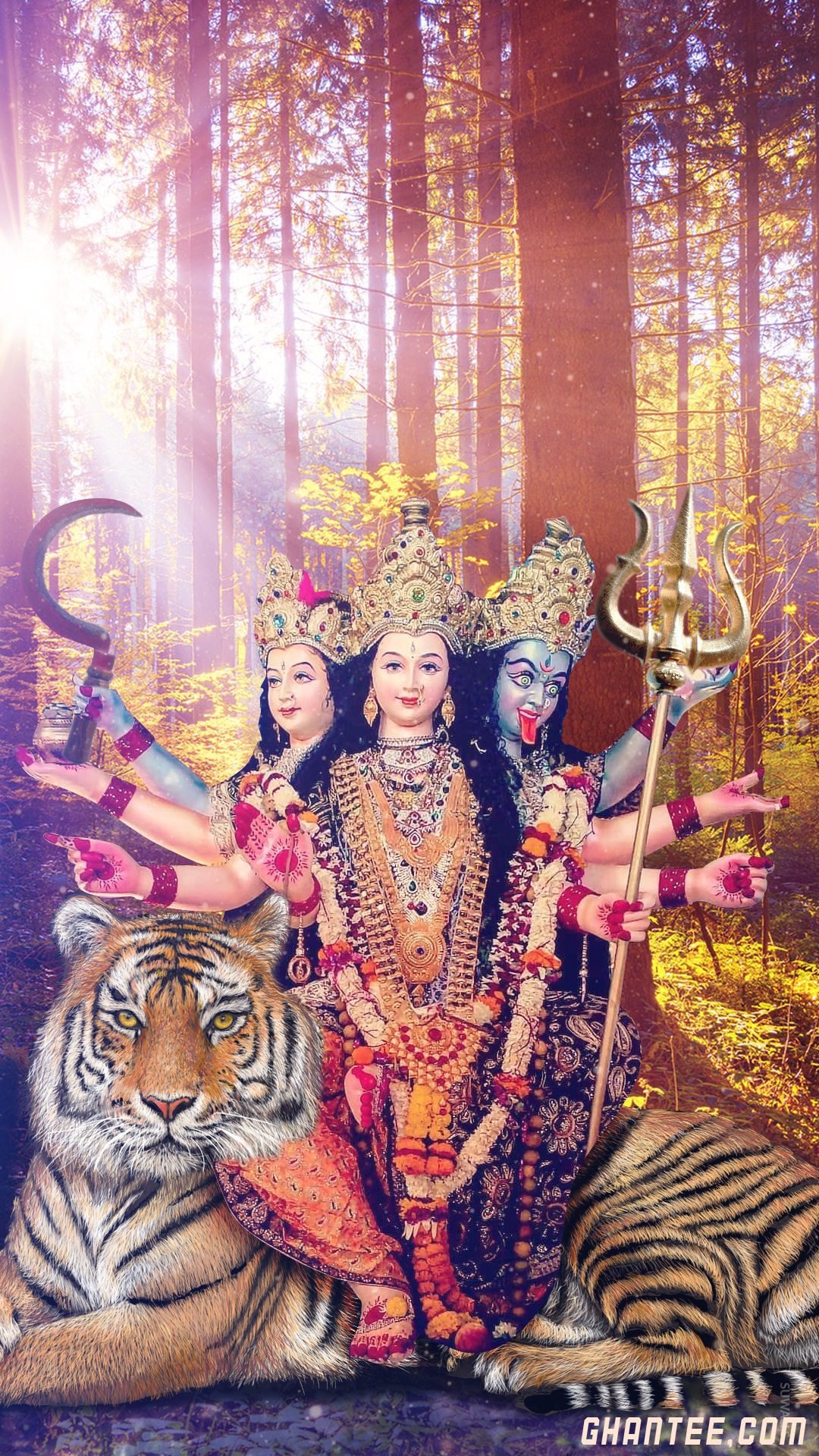 durga maa phone wallpaper for navratri