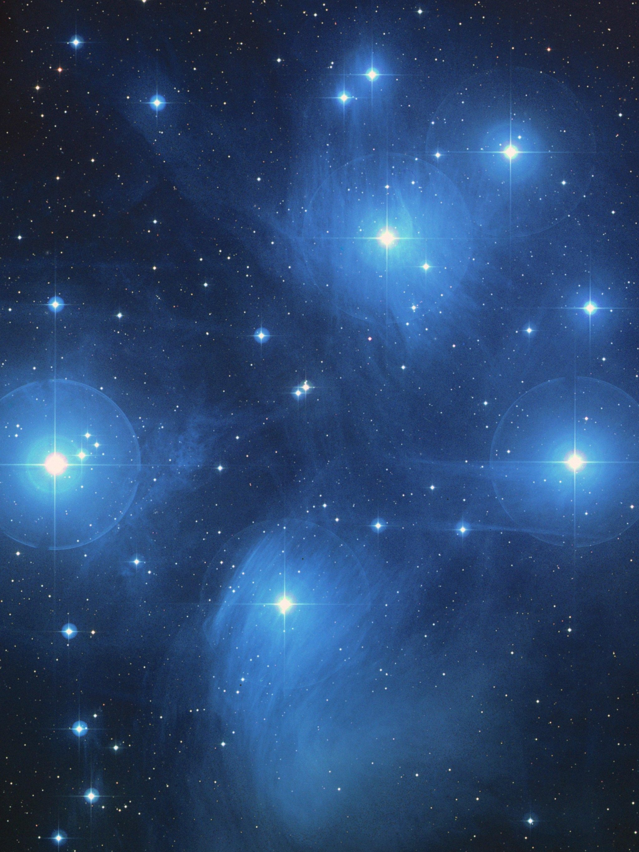 The Pleiades Star Cluster Wallpaper, Android & Desktop Background