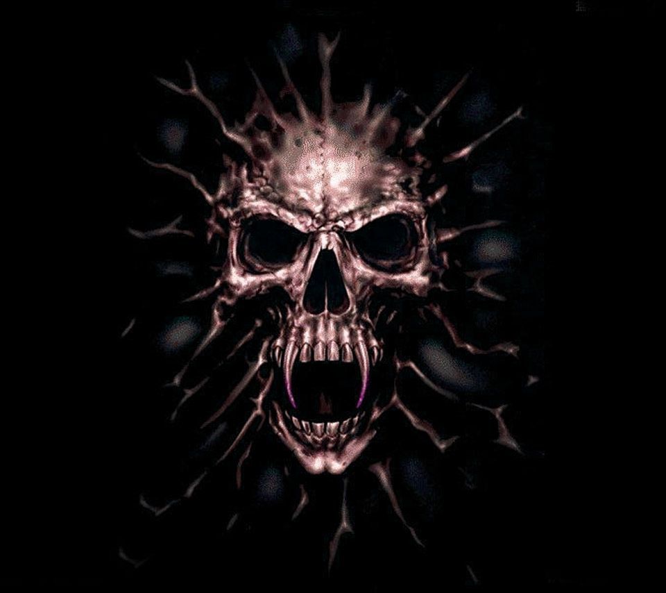 Dark Evil Skull Wallpaper Free Dark Evil Skull Background