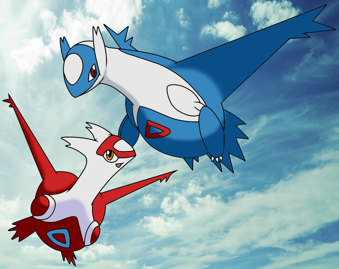 Free download The Eon Duo Latias and Latios by kenplx [1179x937] for your Desktop, Mobile & Tablet. Explore Mega Latios Wallpaper. Mega Latios Wallpaper, Latios Wallpaper, Latios HD Wallpaper