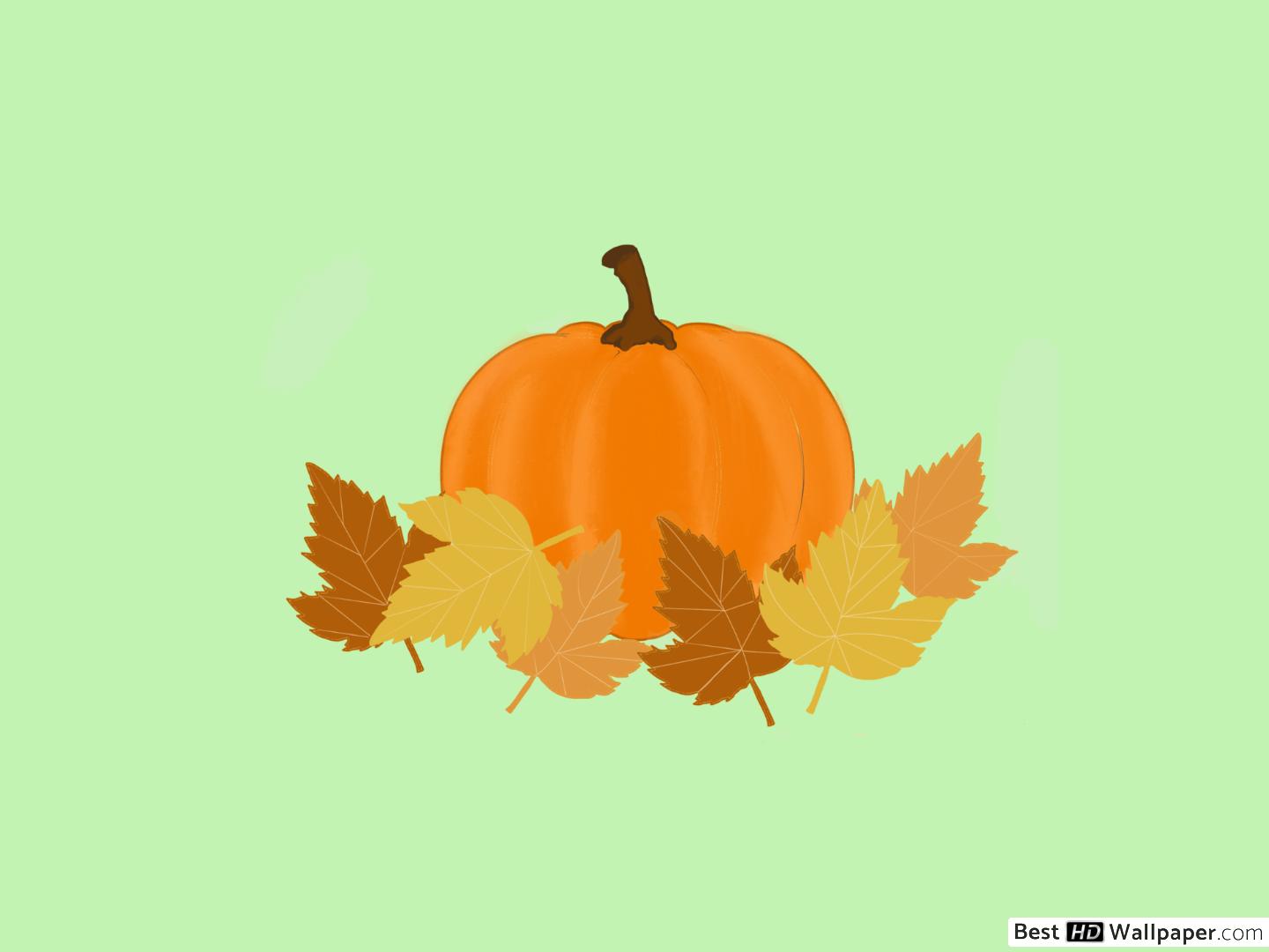 Autumn Colors in Green Pastel HD wallpaper download