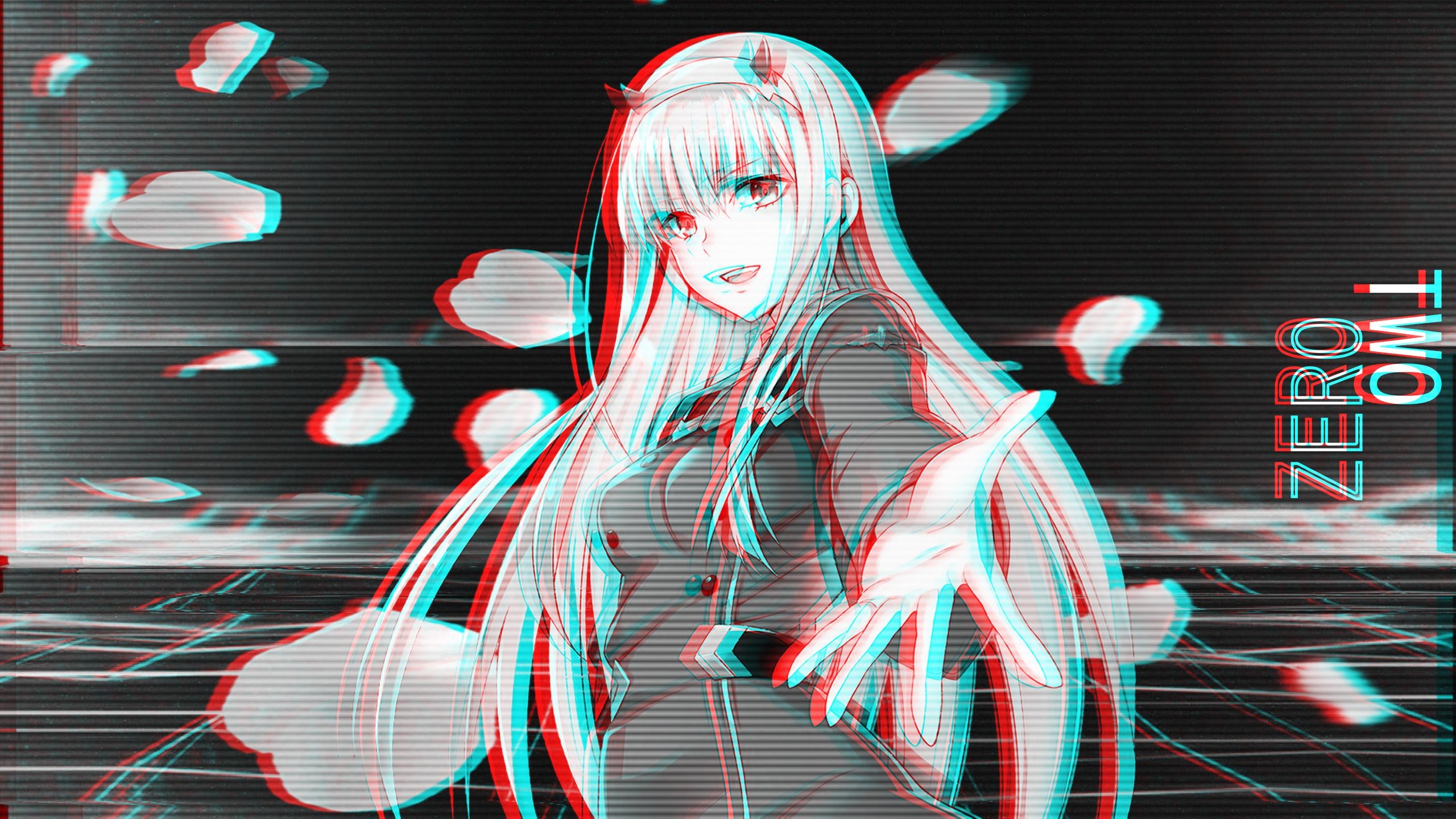 Glitch Anime Desktop Wallpapers - Wallpaper Cave