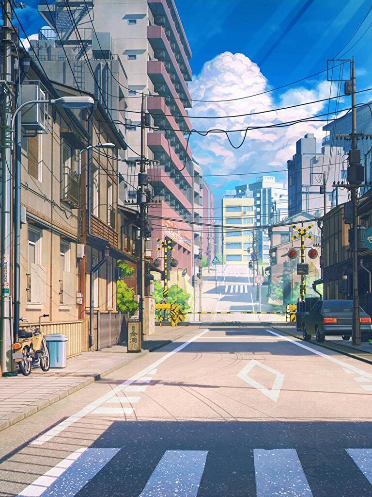 Anime City Japan [1920 x 1080]: wallpaper