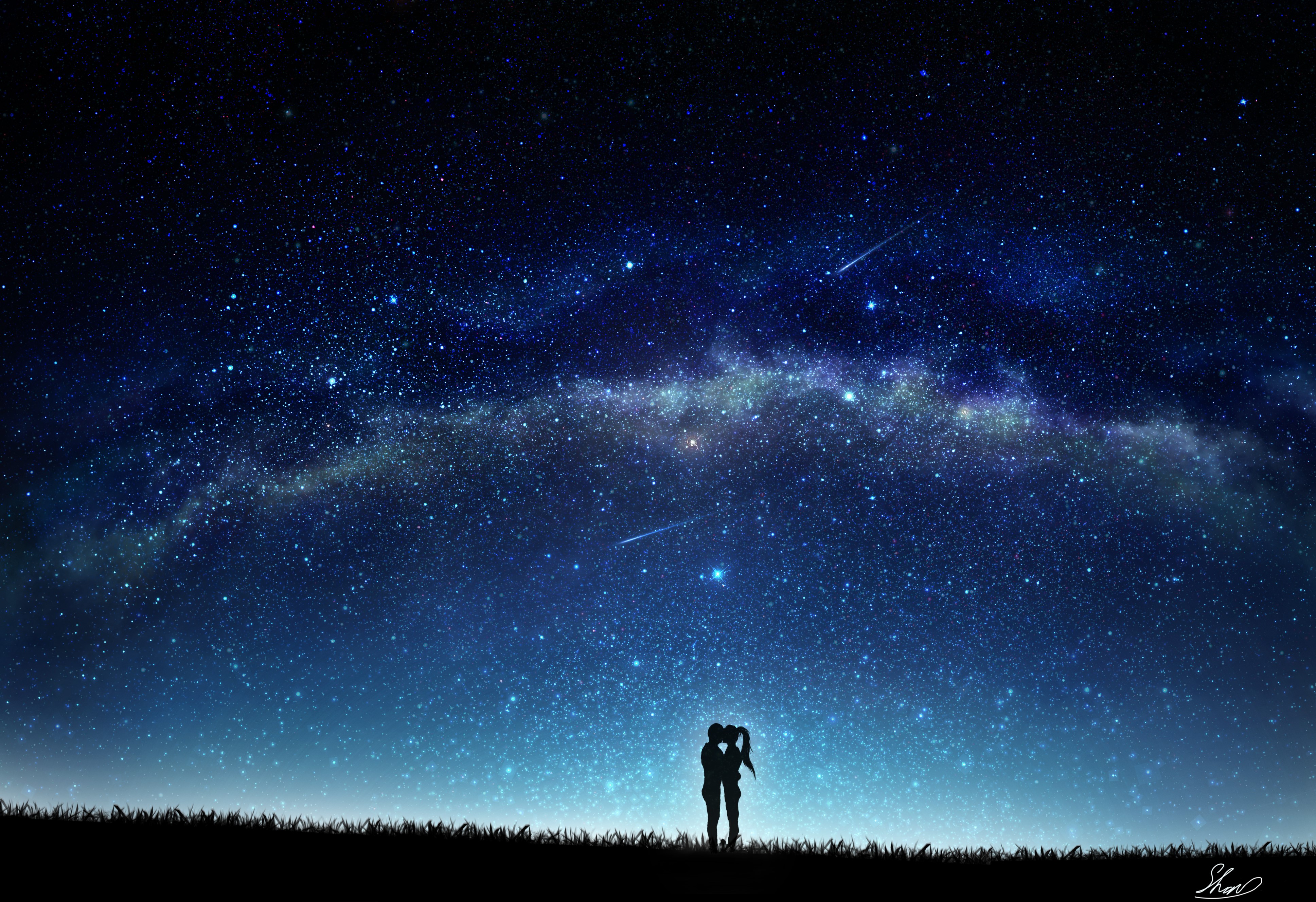 HD Wallpaper for theme: night sky HD wallpaper, background