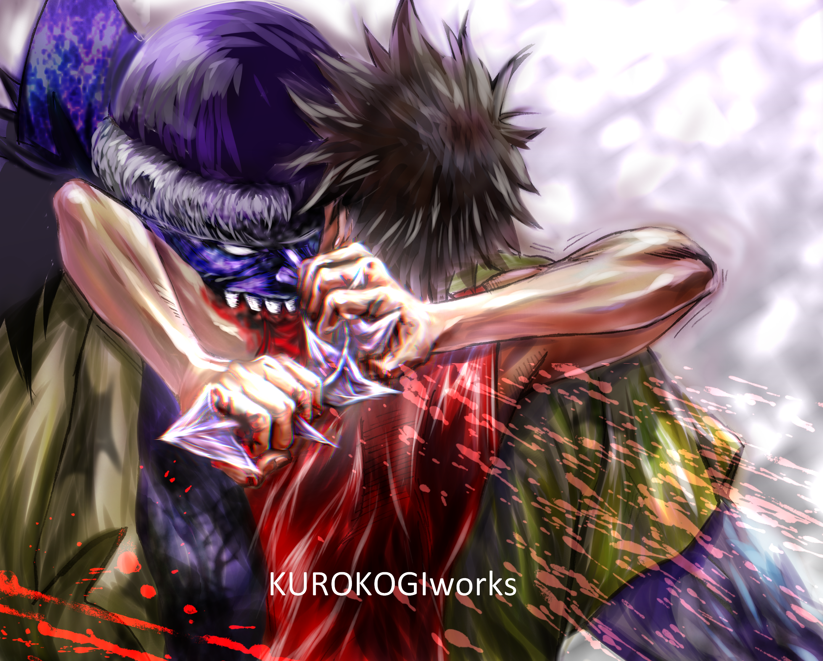 Arlong (One Piece), Monkey D. Luffy wallpaper