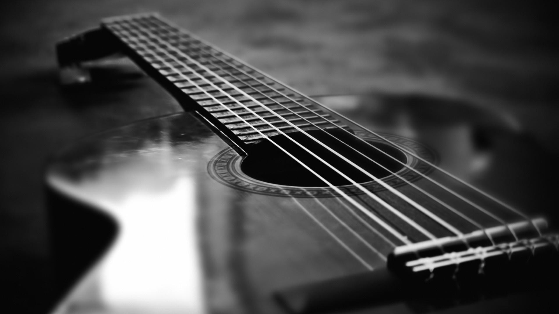 Taylor Guitar Wallpaper Black And White