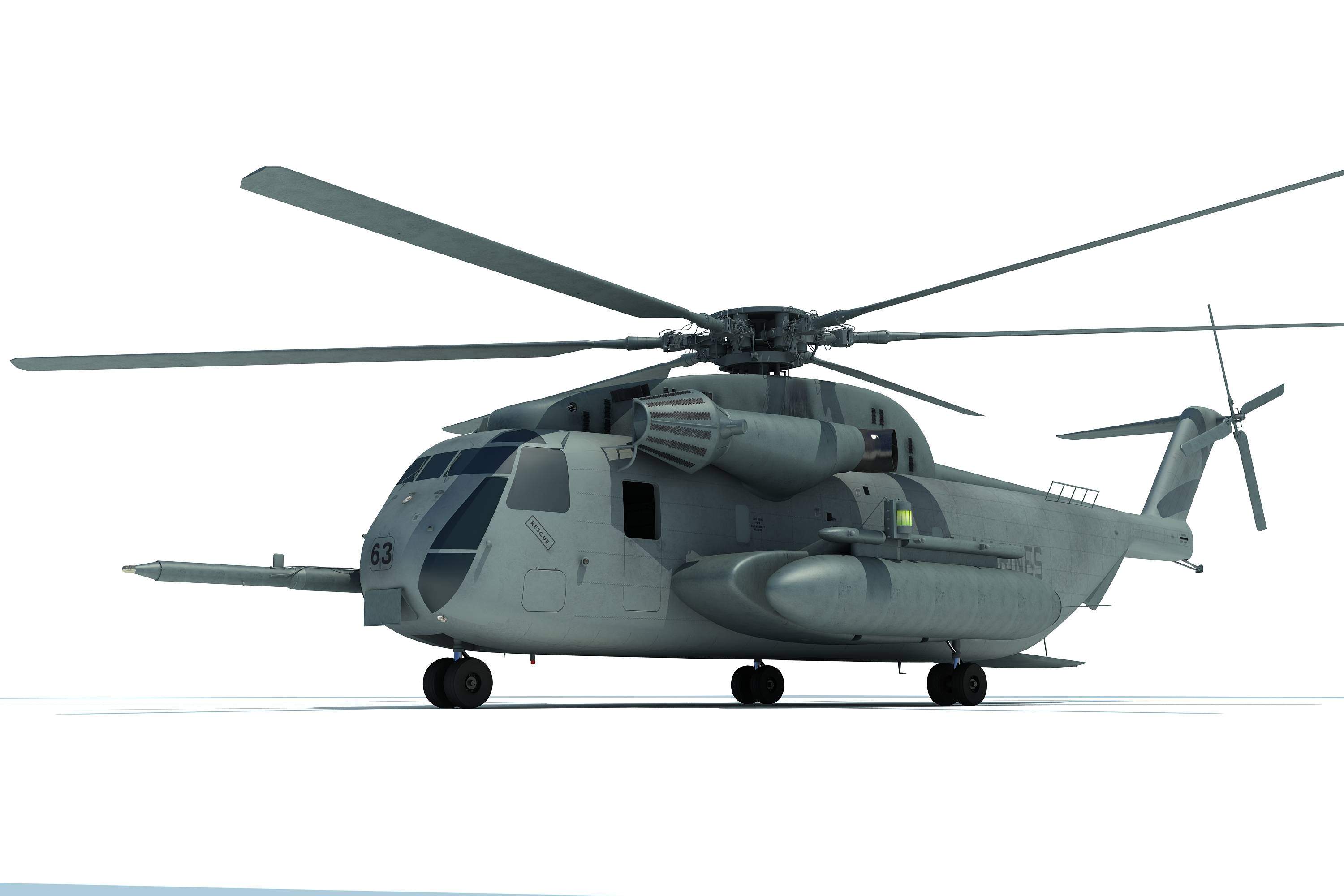 Sikorsky CH 53 Sea Stallion 3D Model
