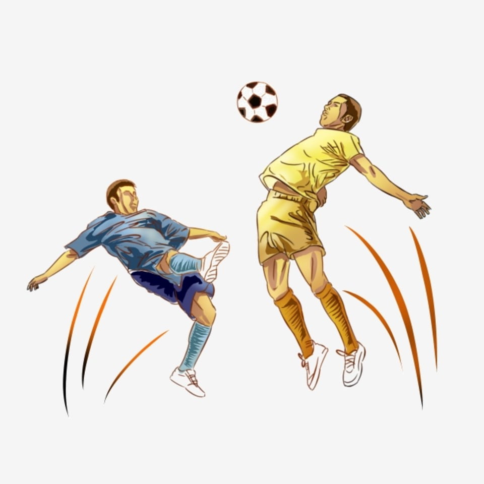 Sports Illustration Of Kids Playing Sports, Sporty Child, White Football, Little Boy Playing PNG Transparent Clipart Image and PSD File for Free Download