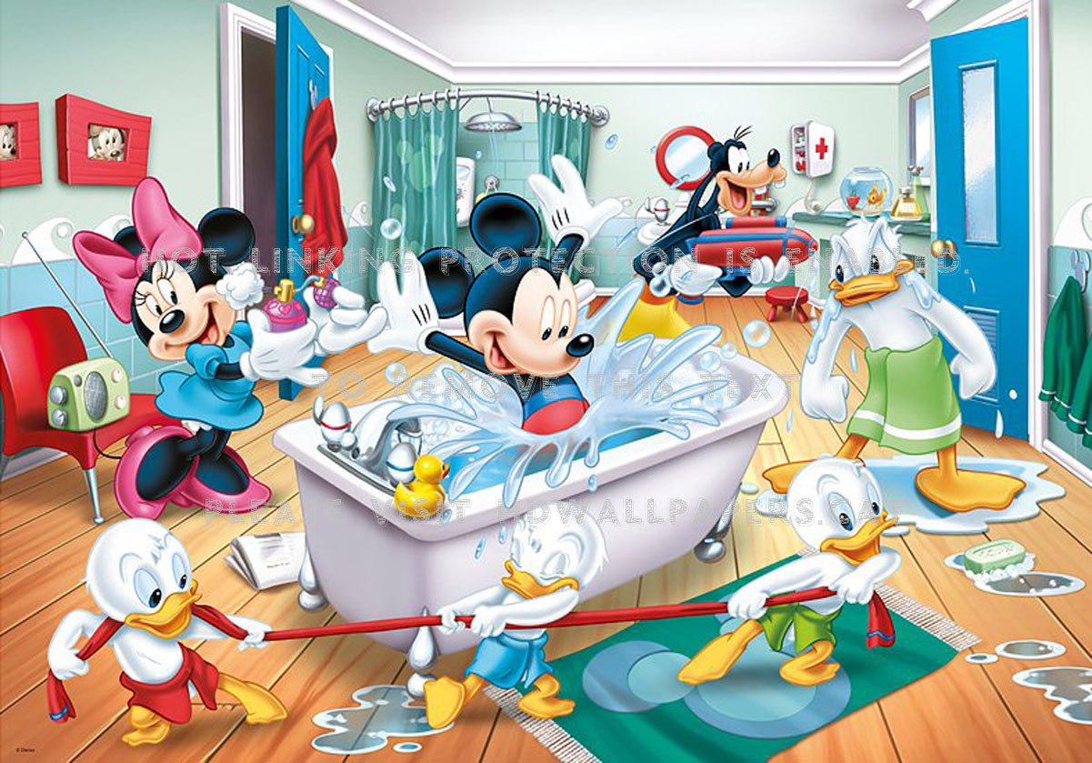 mickey mouse & friends: super bath donald