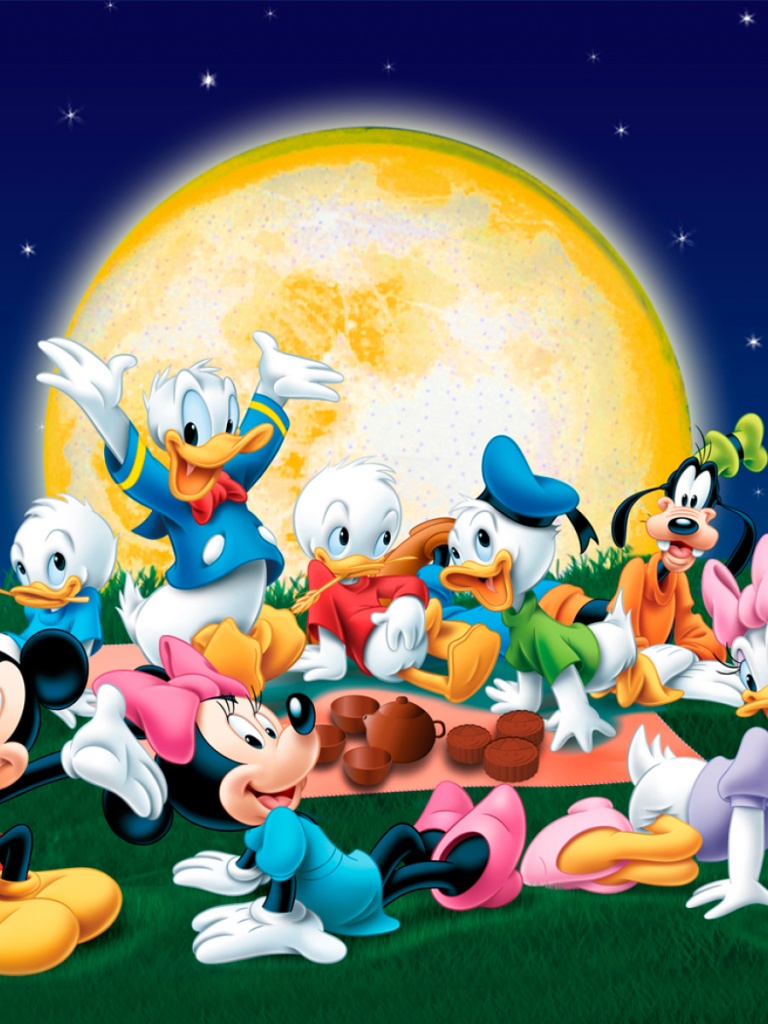 Mickey Mouse & Friends Picnic desktop PC and Mac wallpaper