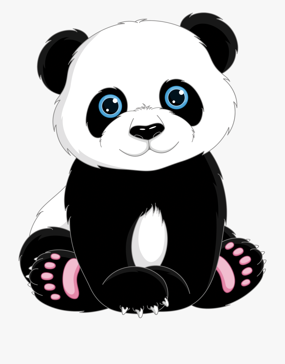 Cute Panda Bear Cartoon