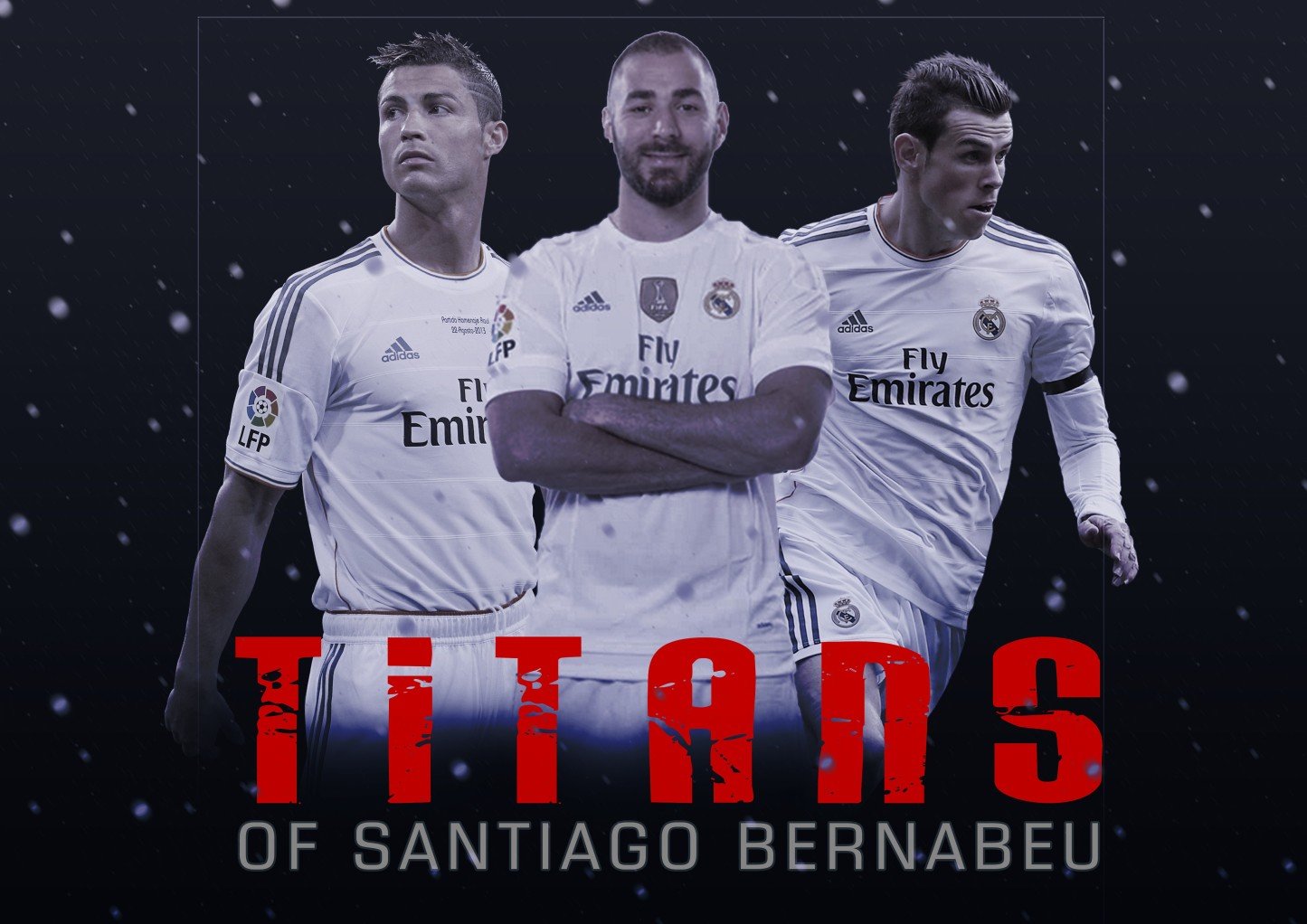 Athah Designs BBC Bale Benzema Cristiano Ronaldo Fine Quality Sports Wall Poster, Amazon.in: Home & Kitchen