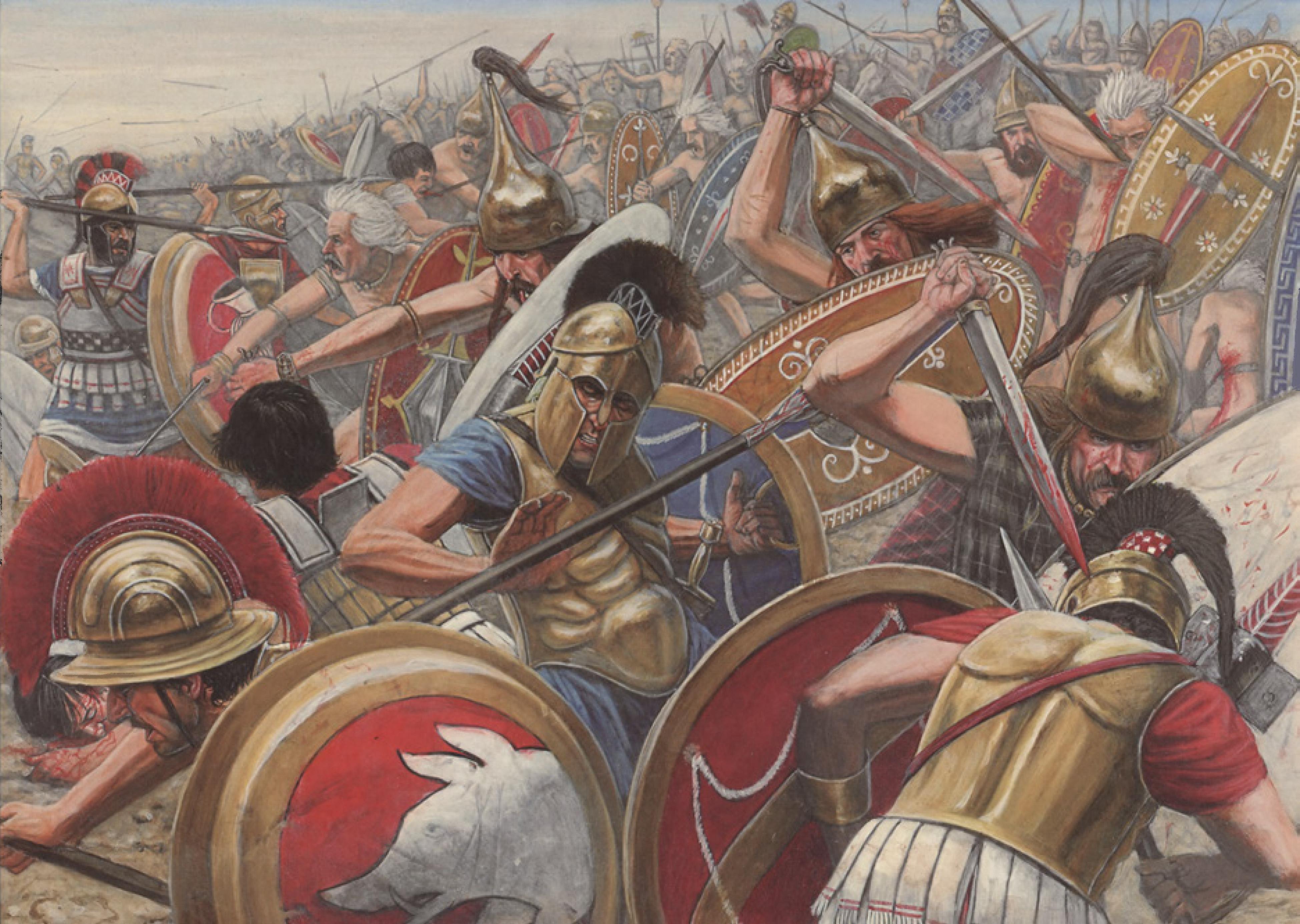 Artistic Roman Warriors 4k Ultra HD Wallpaper