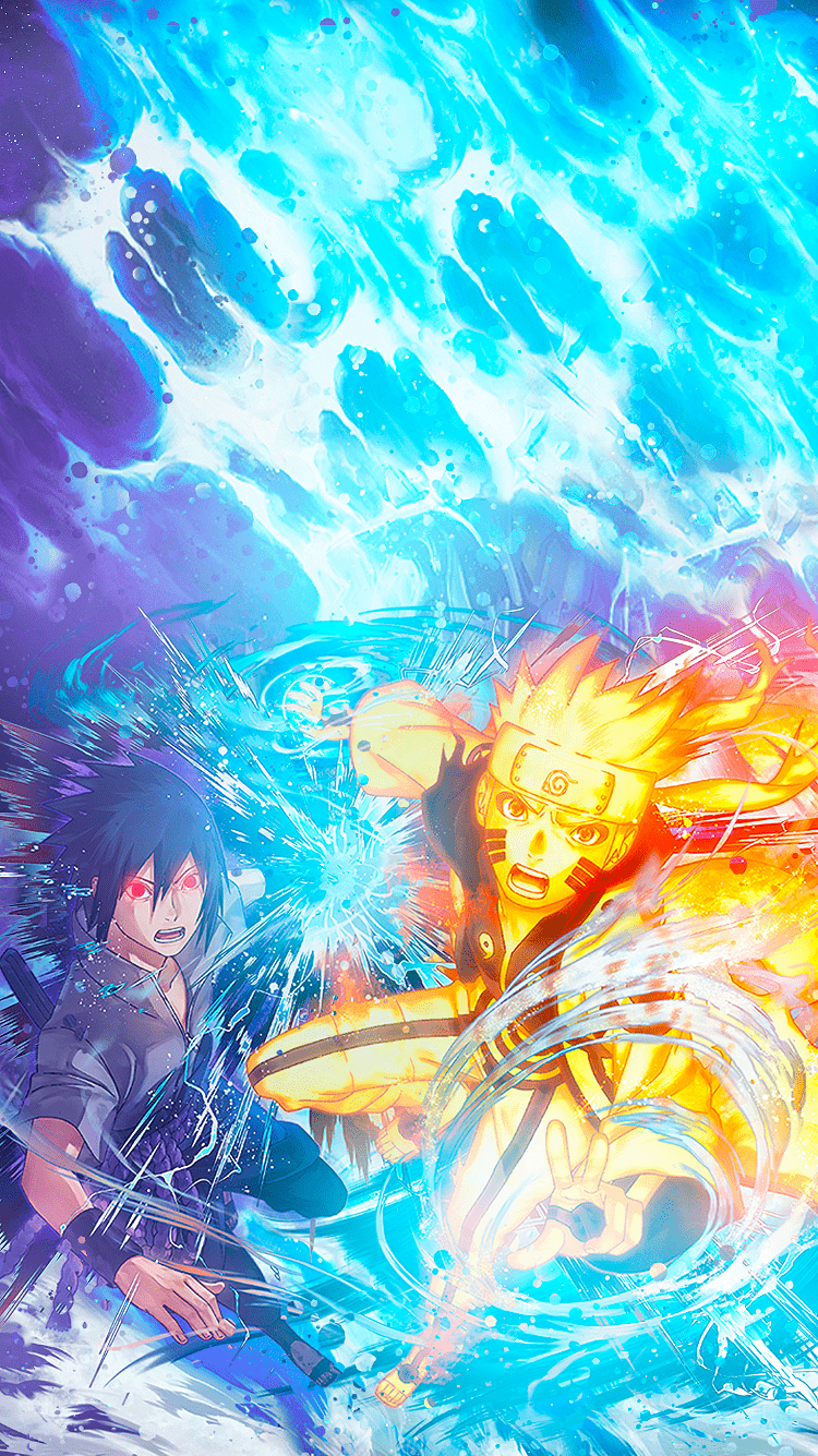 Naruto and Sasuke Wallpaper