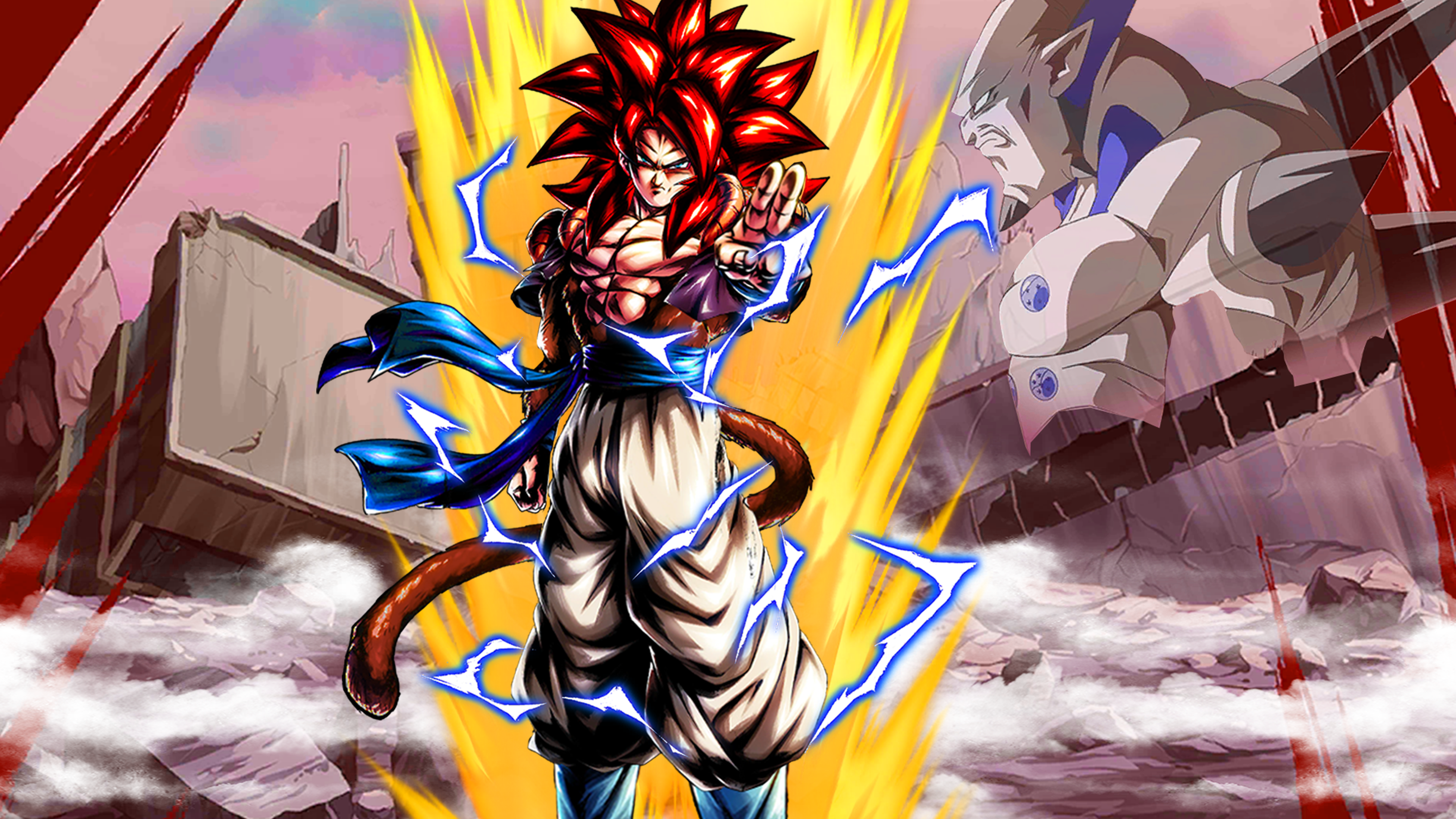 Character Wallpaper - Super Saiyan 4 Gogeta | Poster