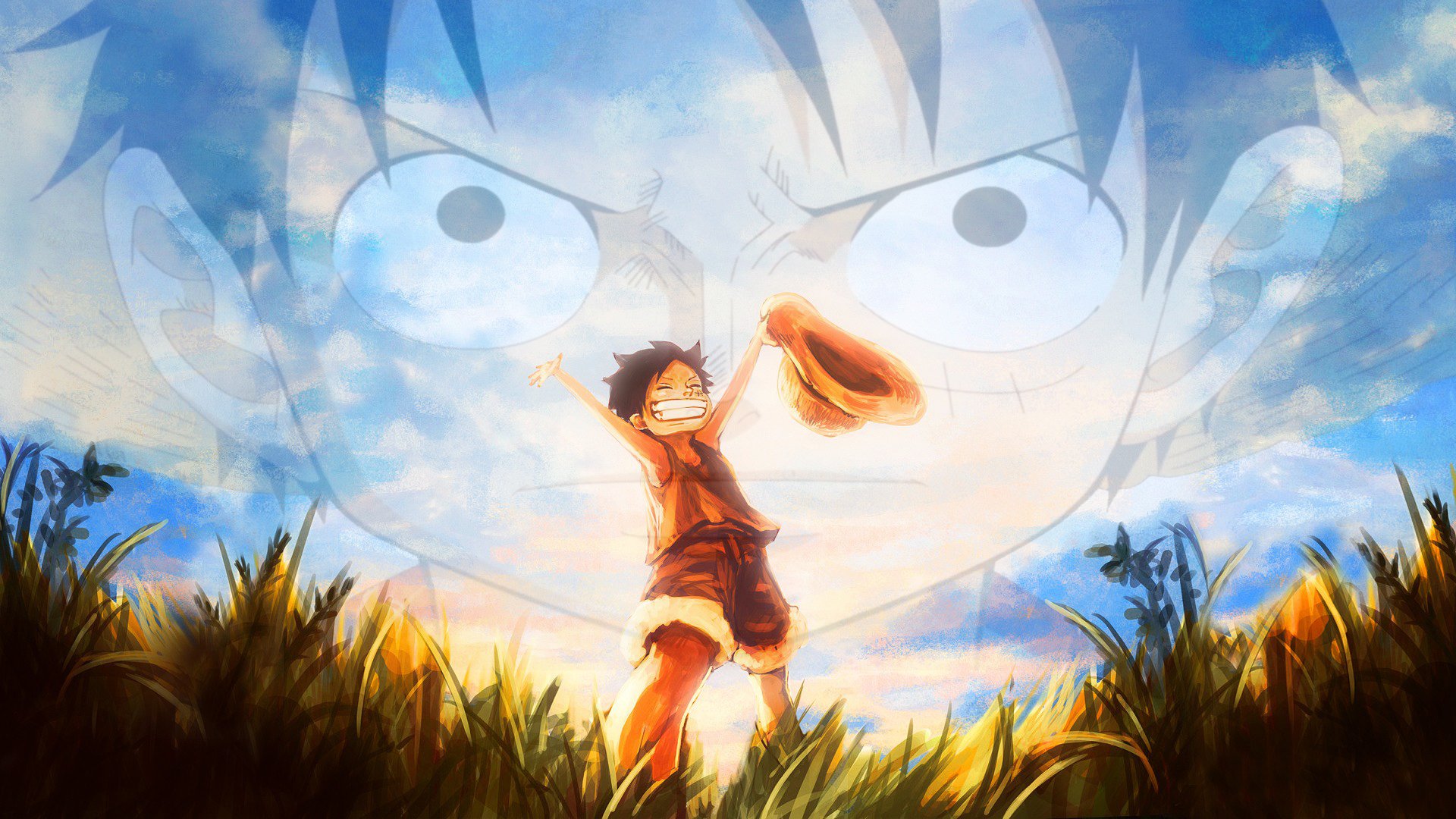 Download Monkey D. Luffy Anime One Piece HD Wallpaper
