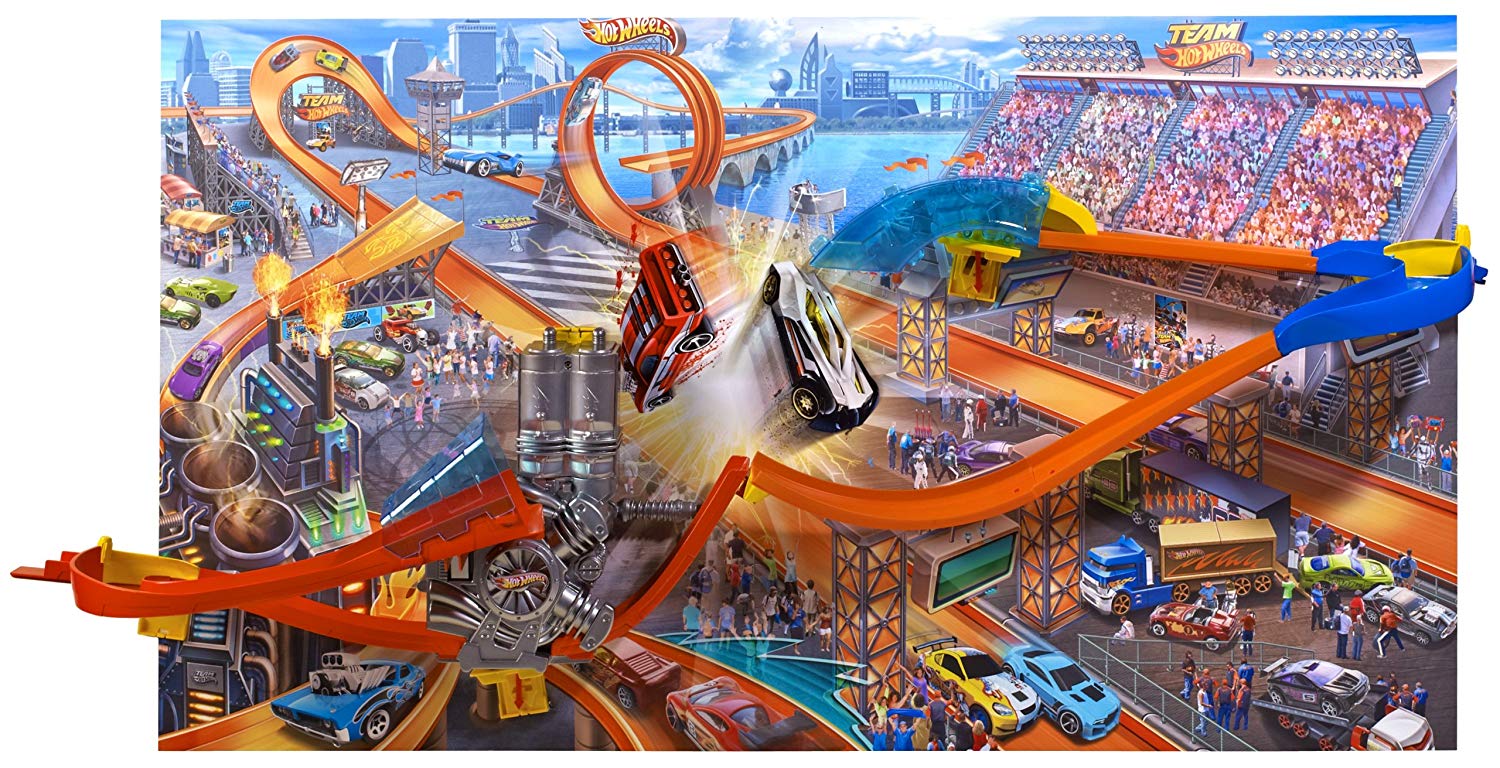 Hot Wheels Wall Tracks Mid Air Madness