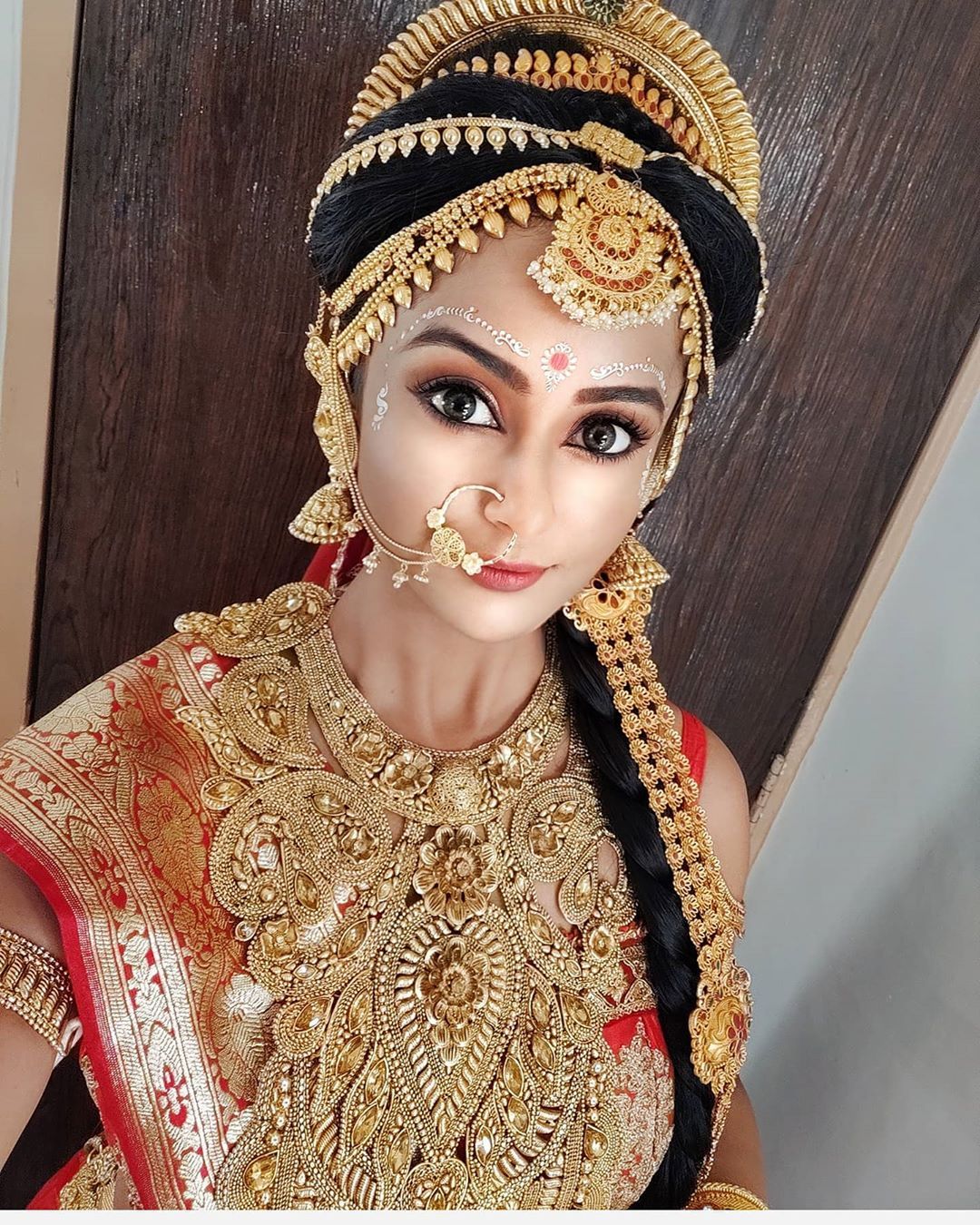 12.6k Likes, 399 Comments Ganguly on Instagram: “I play the fire of. Wedding outfit, Indian tv actress, Festival captain hat