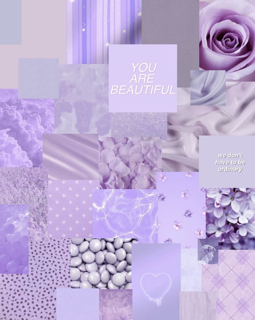 Light purple collage!