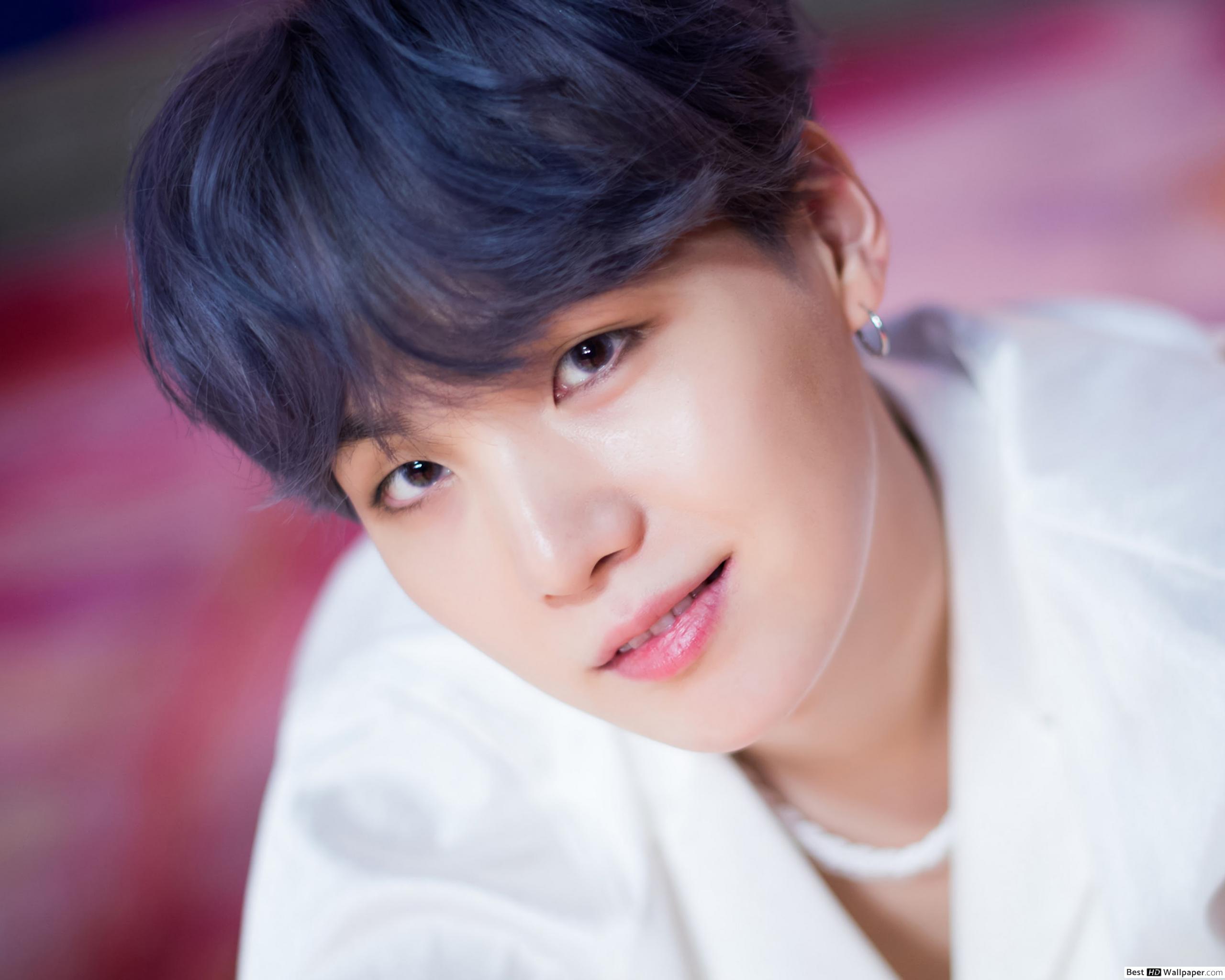 BTS (Bangtan Boys) Suga in 'Boy With Luv' MV Shoot HD wallpaper download