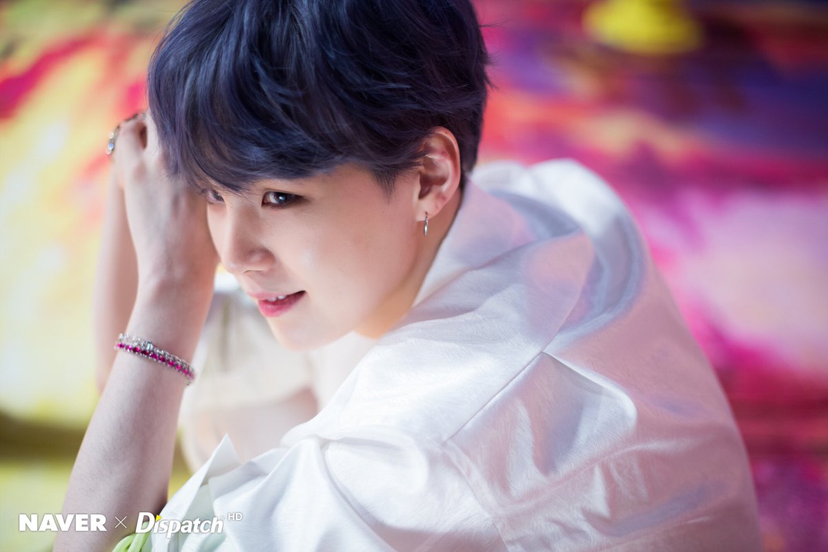 claire ⁷ 」 x bts the 'boy with luv' mv shoot! (suga) “Sweet Sugar Boy”