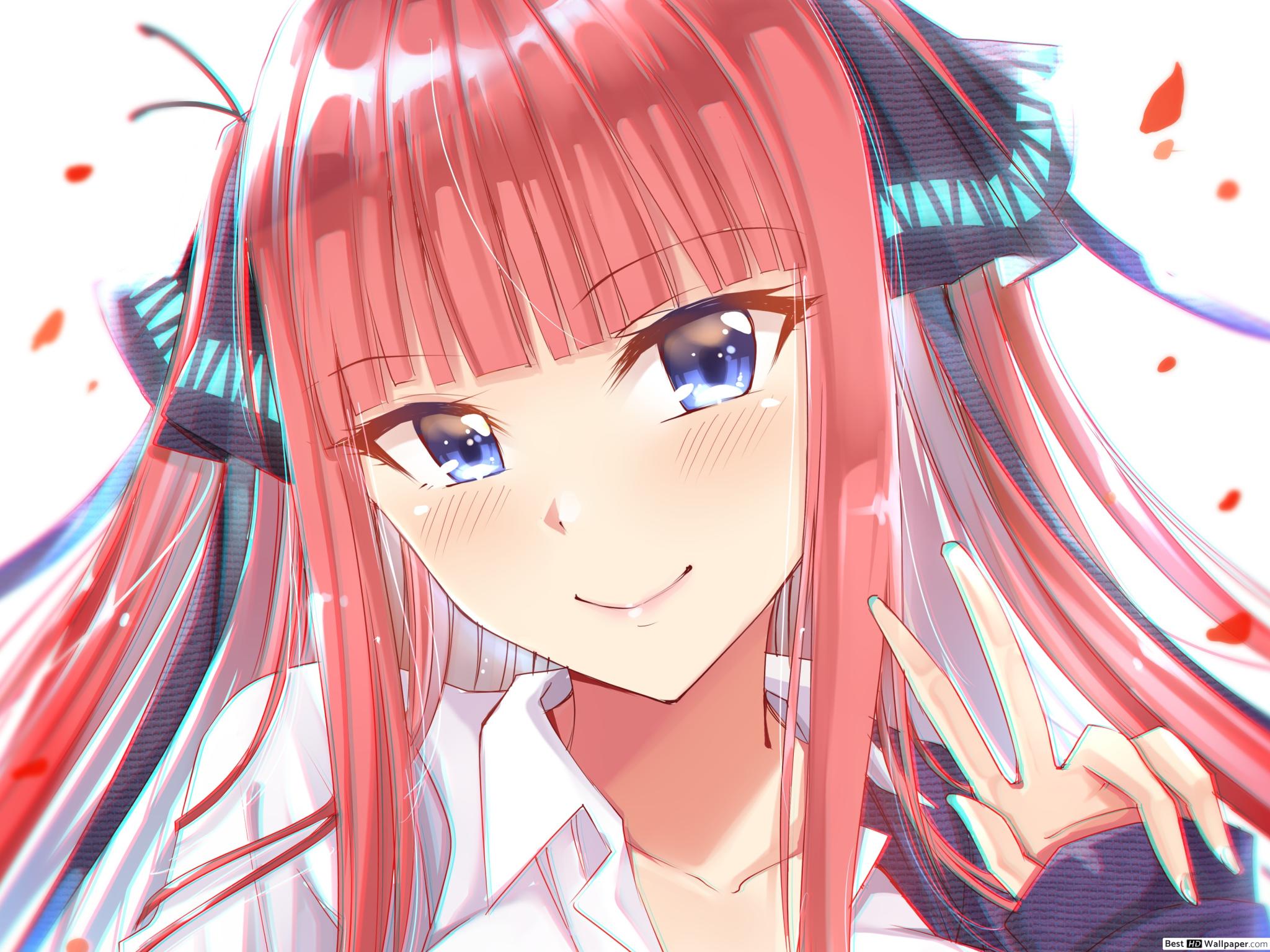The Quintessential Quintuplets Nakano (Second Sister) HD wallpaper download