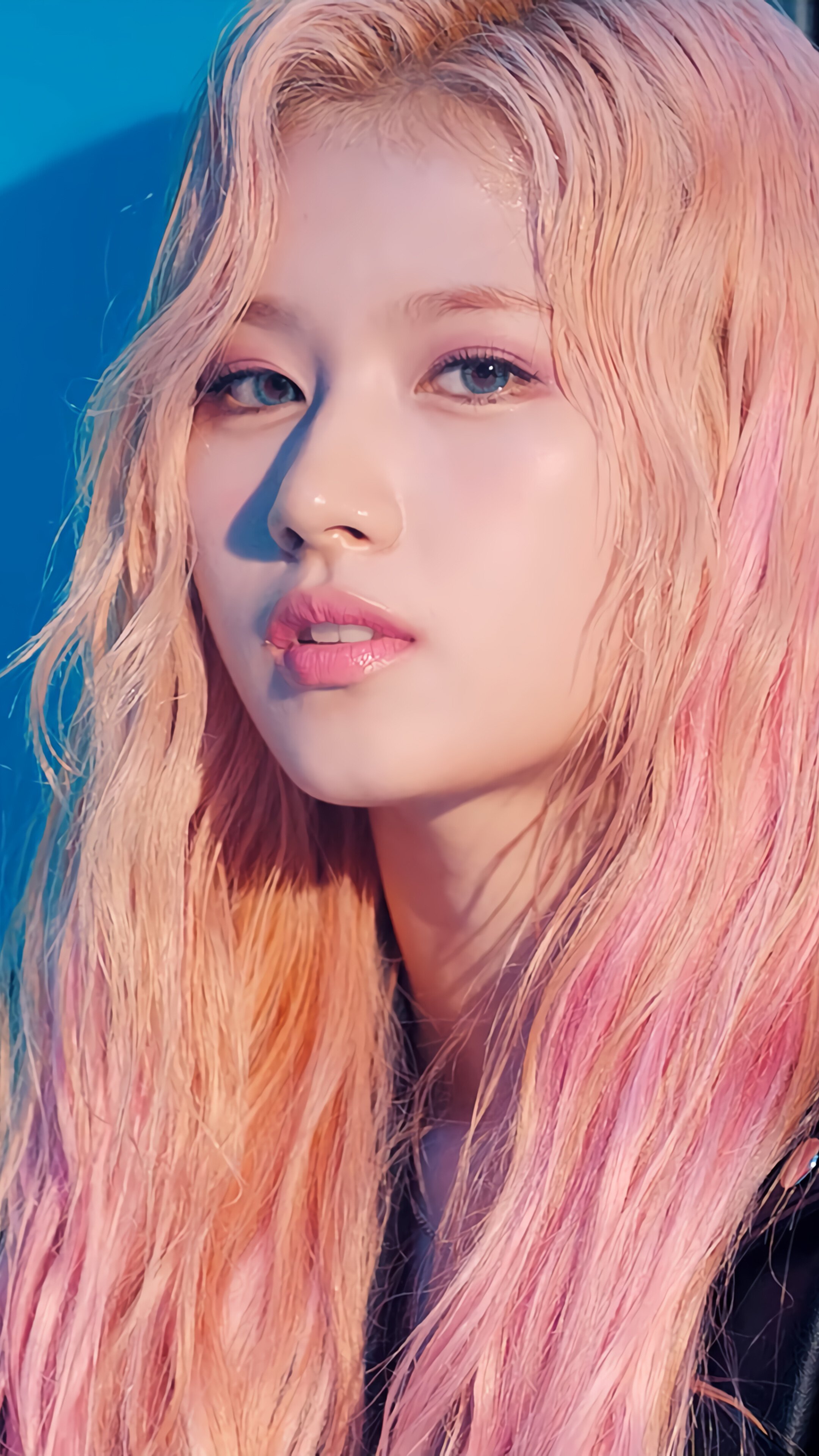Sana, TWICE, Feel Special, Pink Hair, 4K phone HD Wallpaper, Image, Background, Photo and Picture. Mocah HD Wallpaper