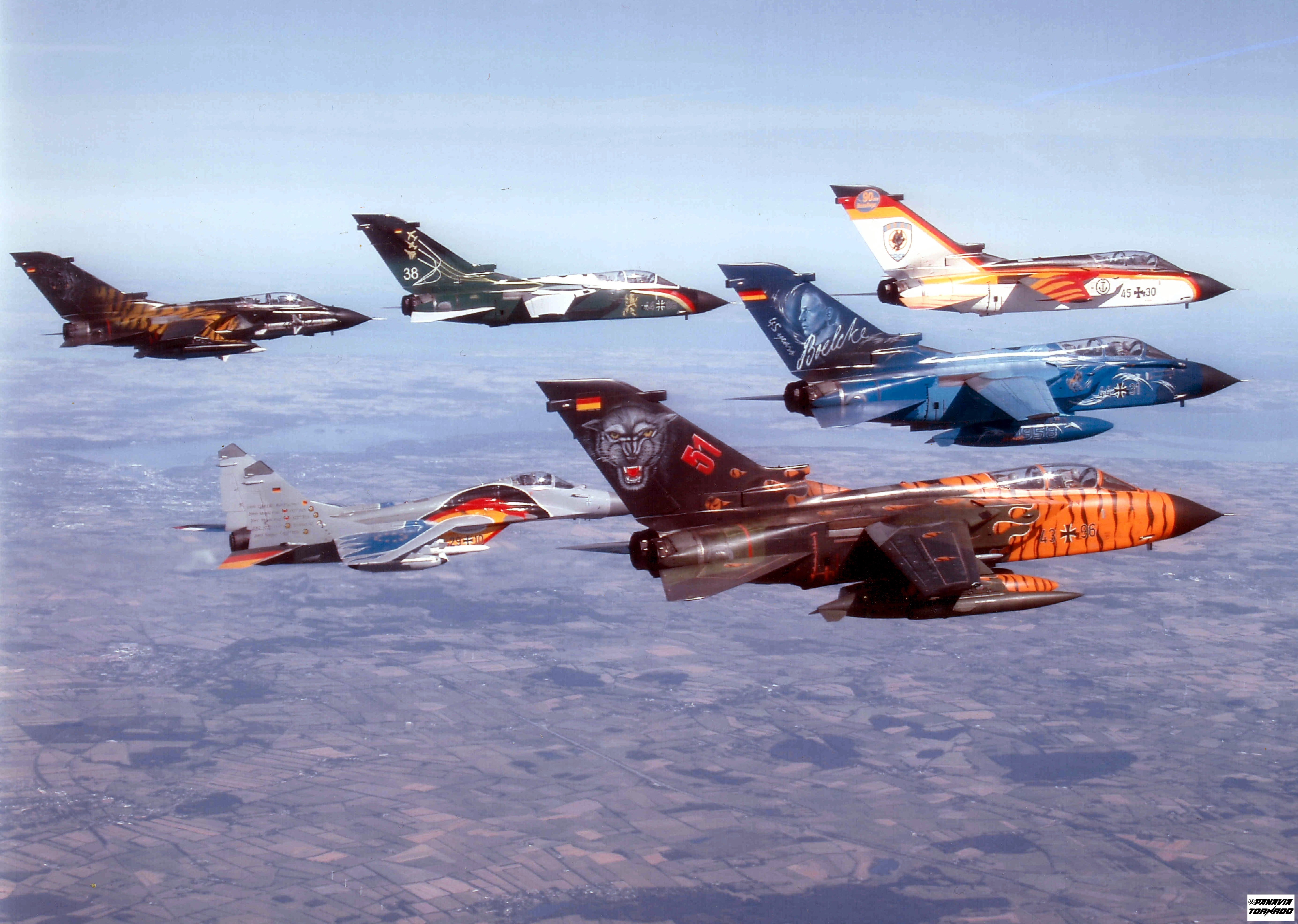 Download Wallpaper, Download 5544x3948 aircraft tornado german airforce panavia tornado nato tiger meet 5544x3948 wallpaper Animals HD Wallpaper, Hi Res Animals Wallpaper, High Definition Wallpaper