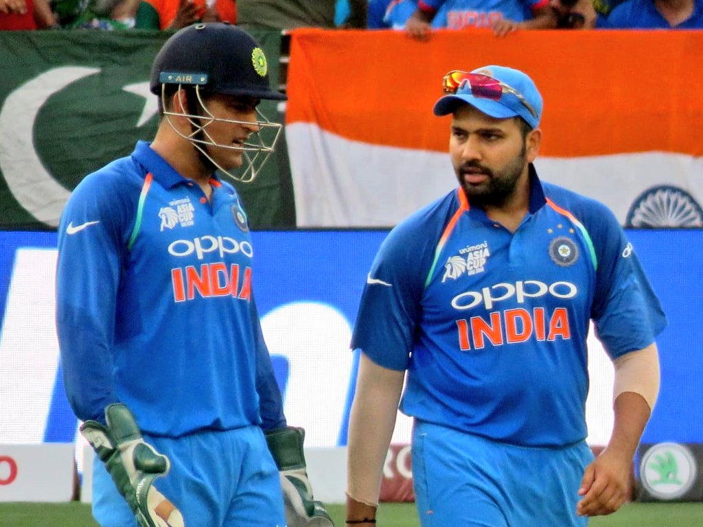 Will miss MS Dhoni but Rishabh Pant and Dinesh Karthik can do well, says Rohit Sharma