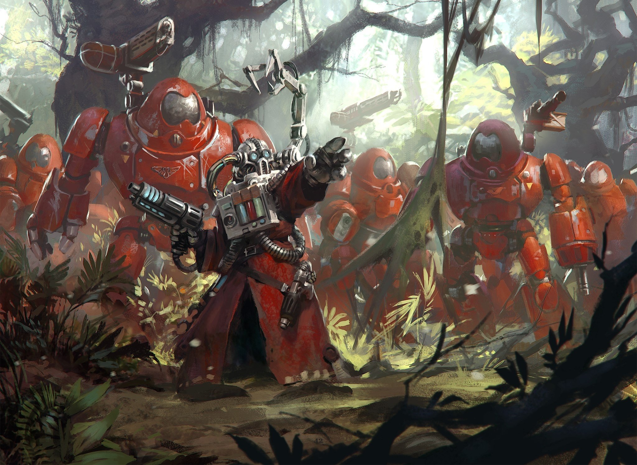 #Adeptus Mechanicus, #Warhammer wallpaper. Mocah HD Wallpaper